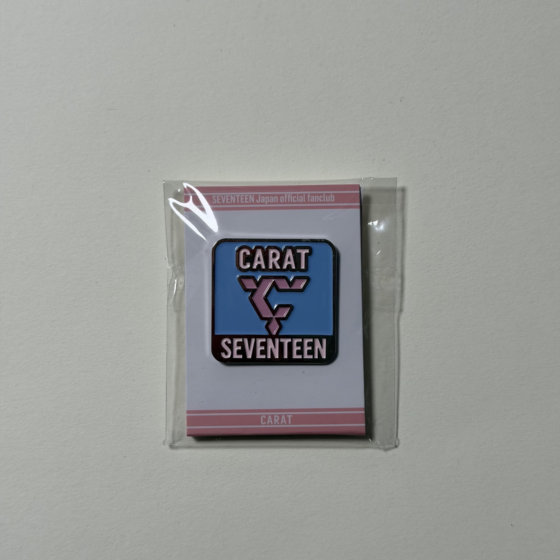 💎SEVENTEEN 日本會員 徽章 FC 入會禮