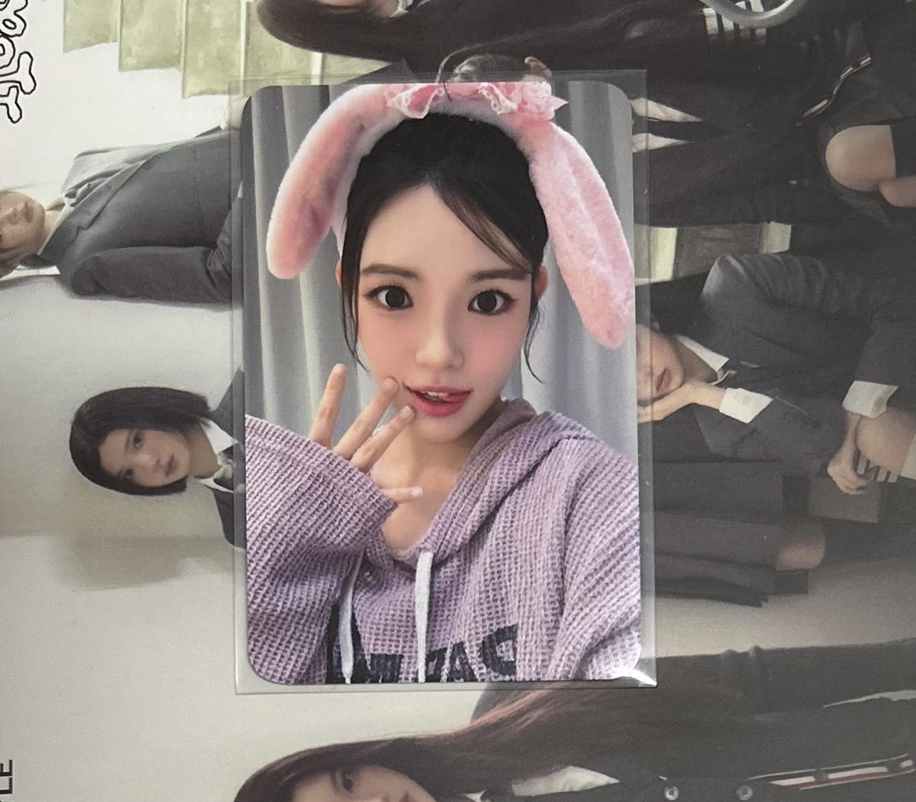 Hearts2hearts Yuha MB兔耳幸運卡