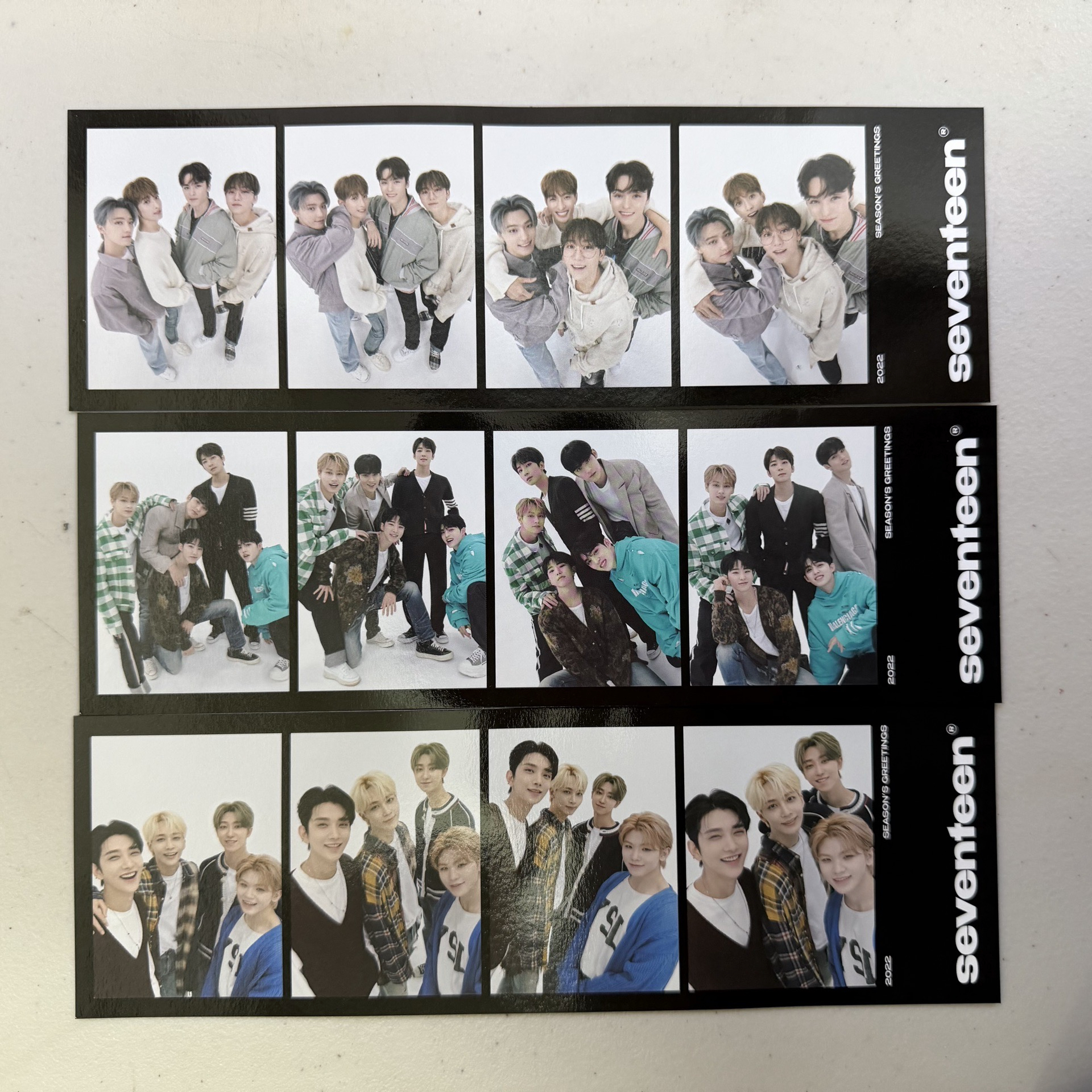 💎SEVENTEEN 22’年曆 人生四格卡