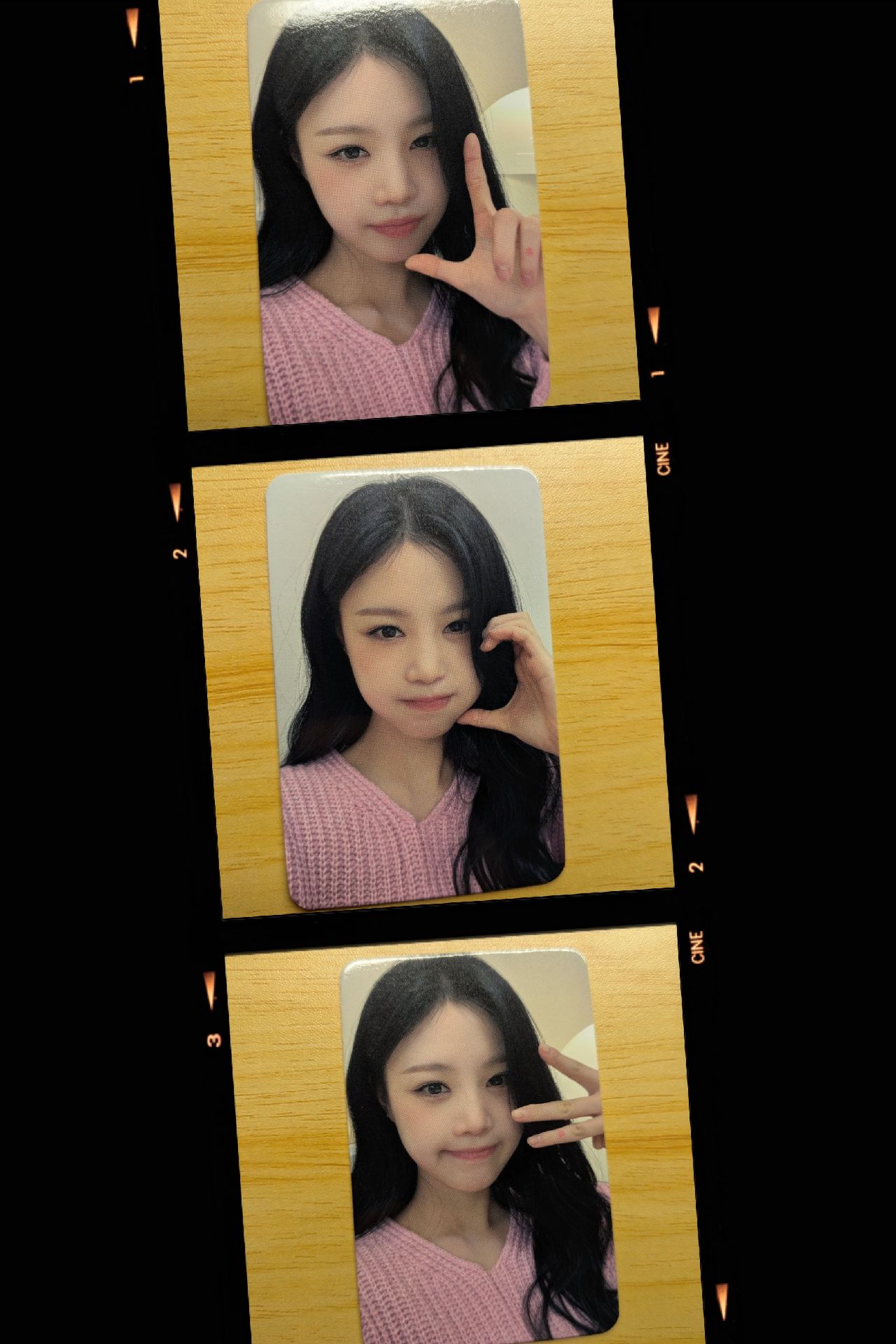 🦊 solo迷二AM韓背(附翻譯) L,O,(V),E 幸運卡 套出 共3張