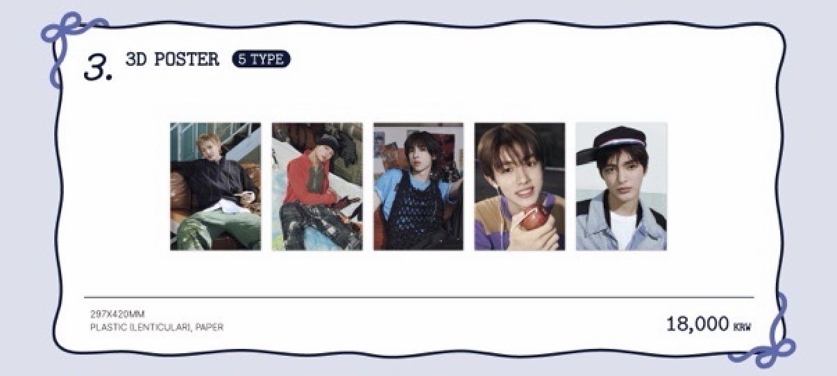 CORTIS 年曆快閃 3D POSTER