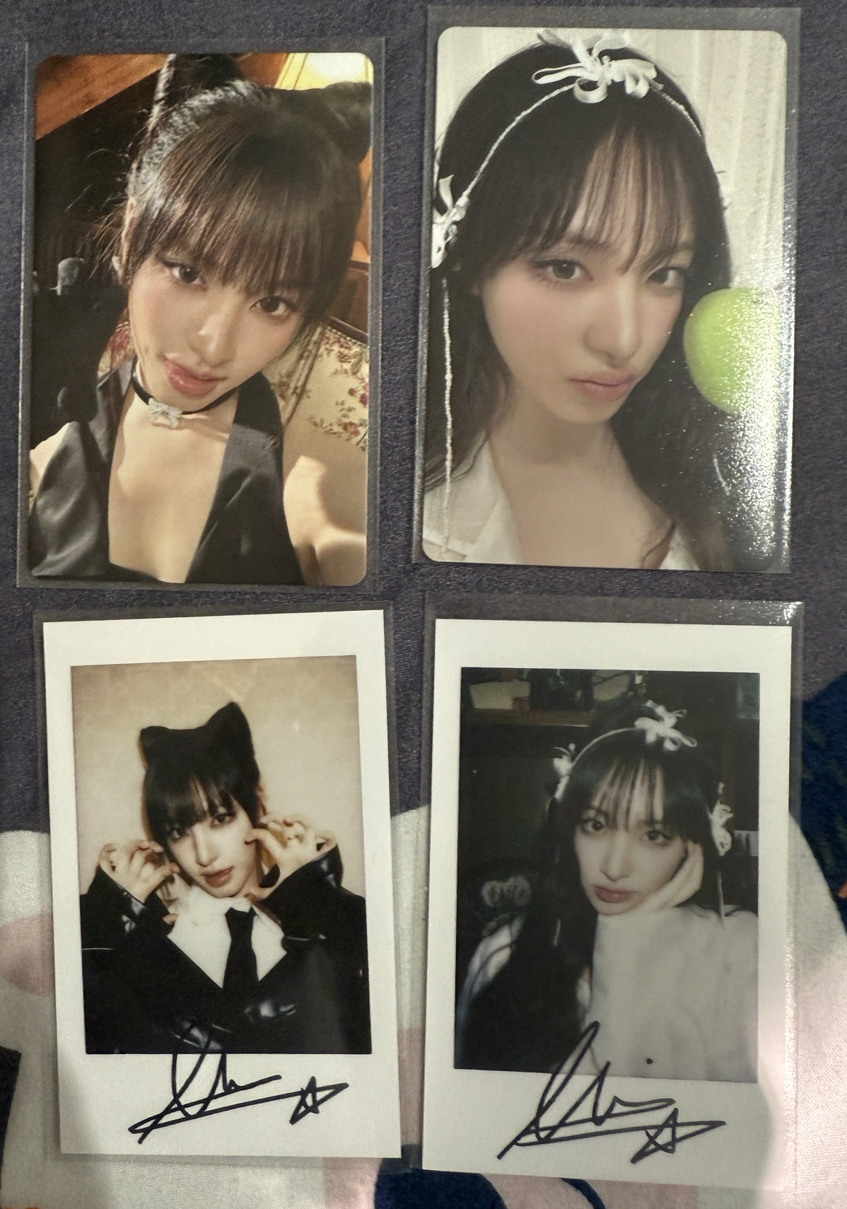 栗子雜誌二封卡 四張不拆