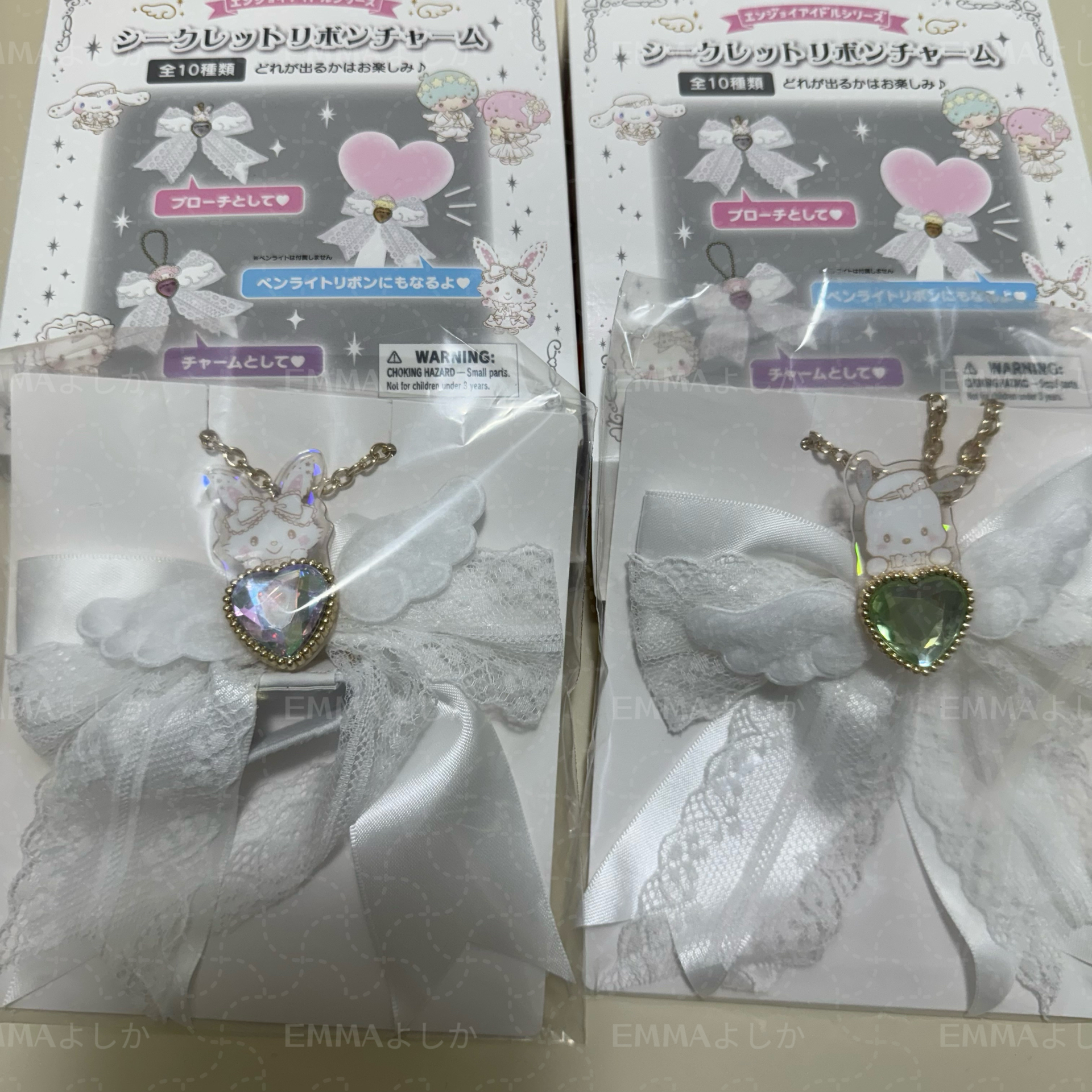 純白天使 緞帶吊飾