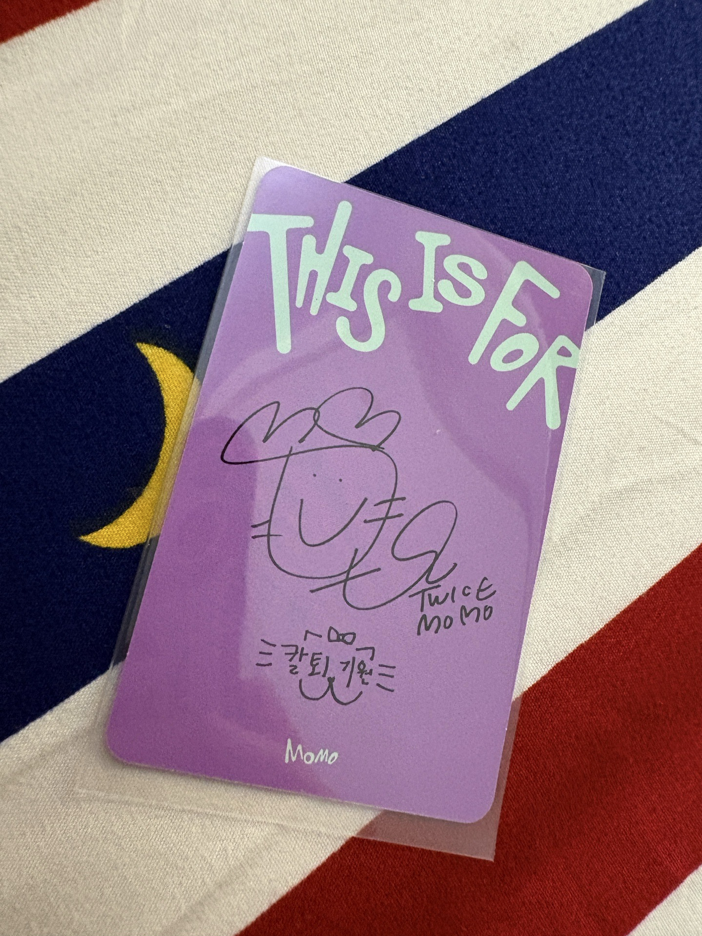 TWICE MOMO THIS IS FOR 專卡