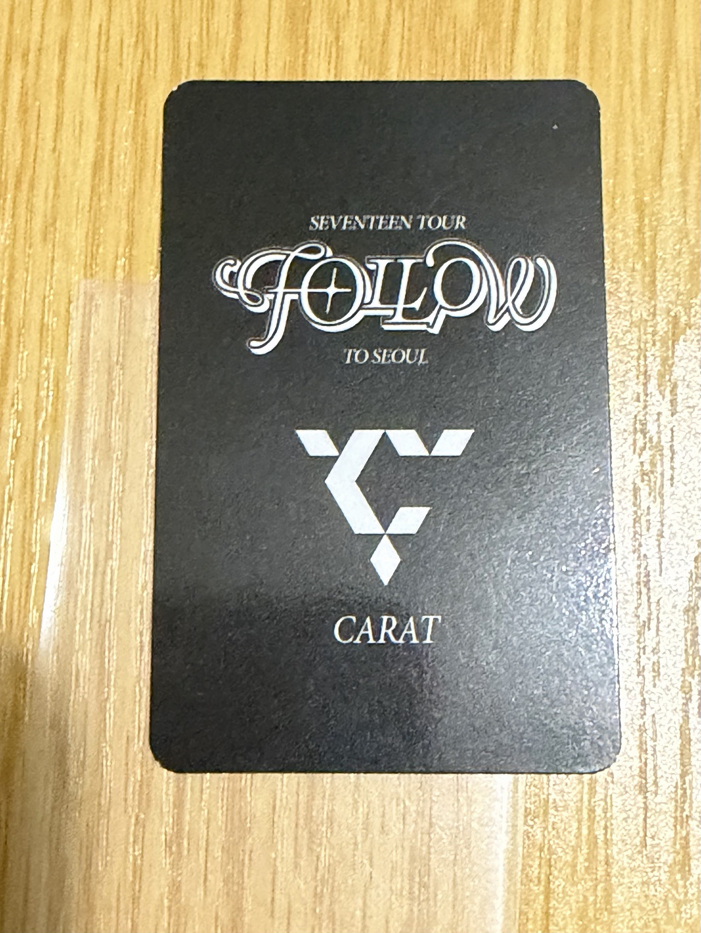 FOLLOW 入場卡 / 場限卡 克拉粽CARAT ZONE 首爾場 率