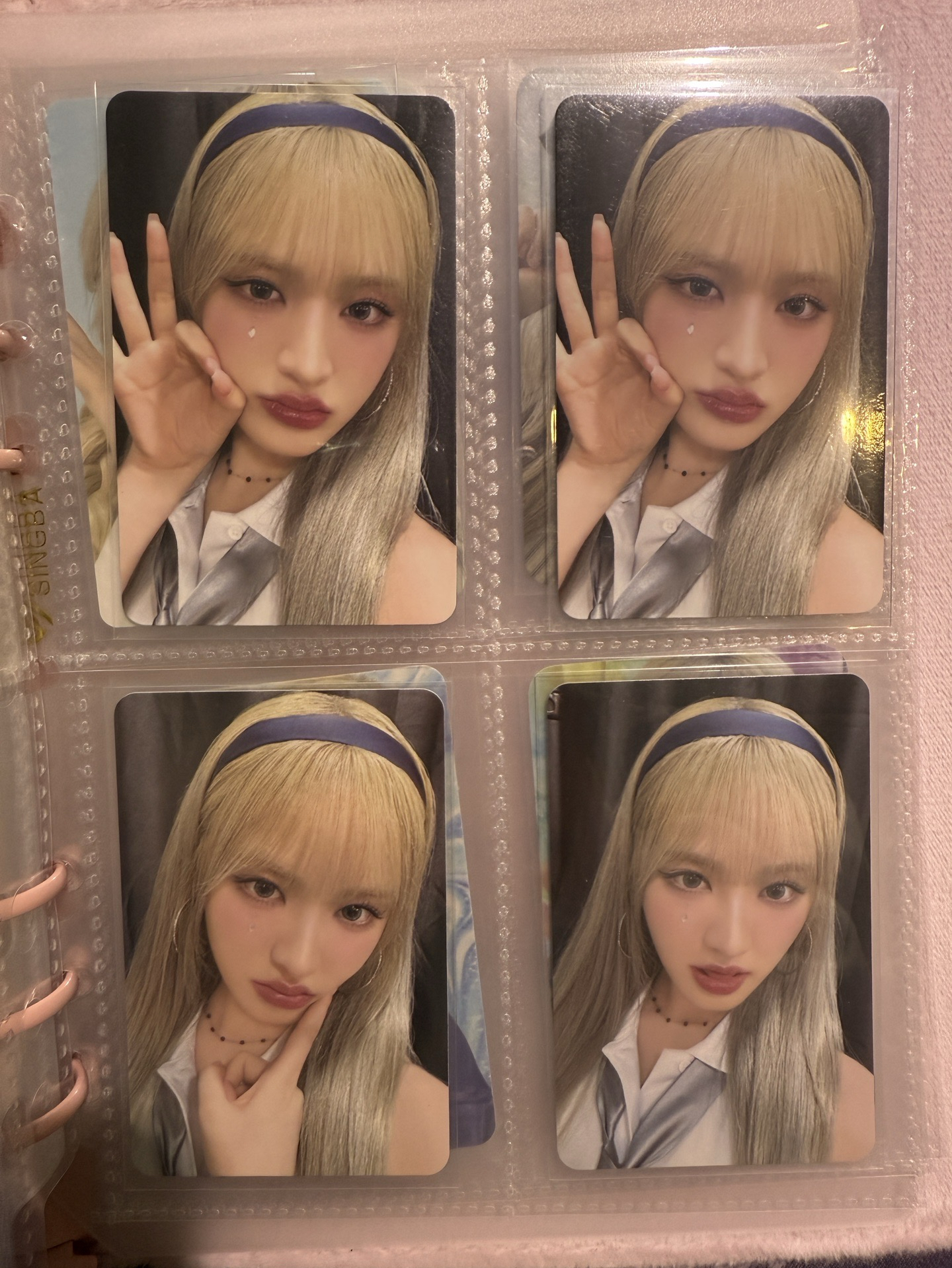 演唱會卡 四張不拆