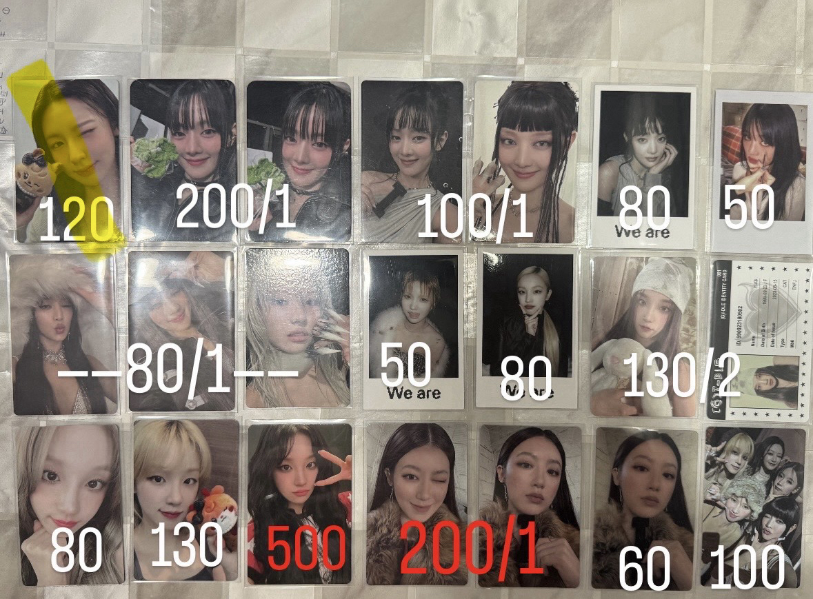 idle卡區(圖上和實際價格不同)