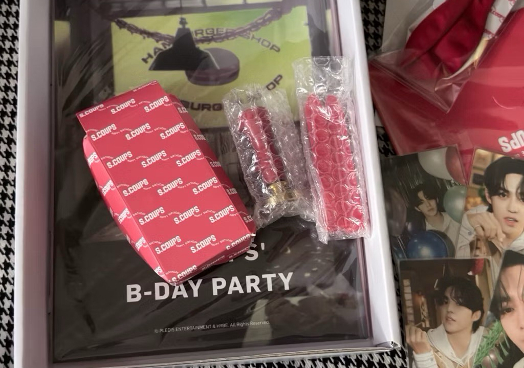 seventeen s.coups ver.3 2023 崔勝哲 生日禮盒 小卡 明信片 大卡