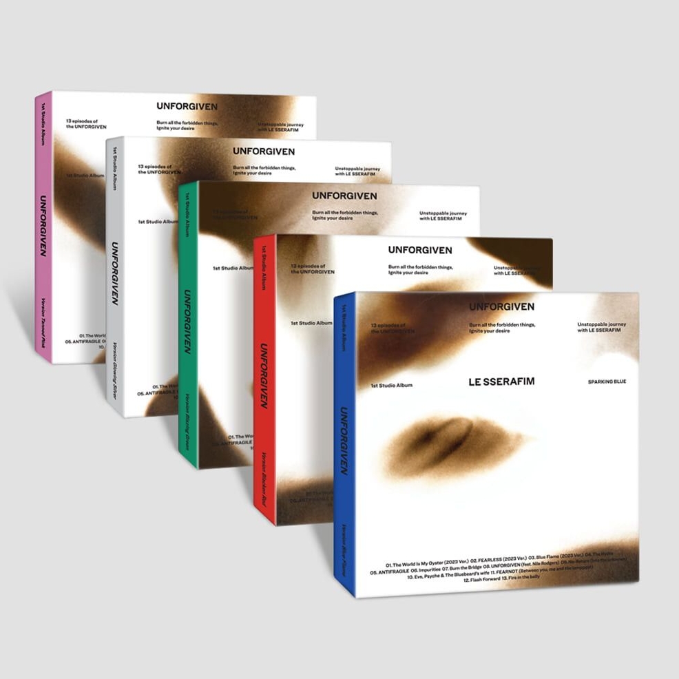 LE SSERAFIM｜UNFORGIVEN Compact ver.全套空專