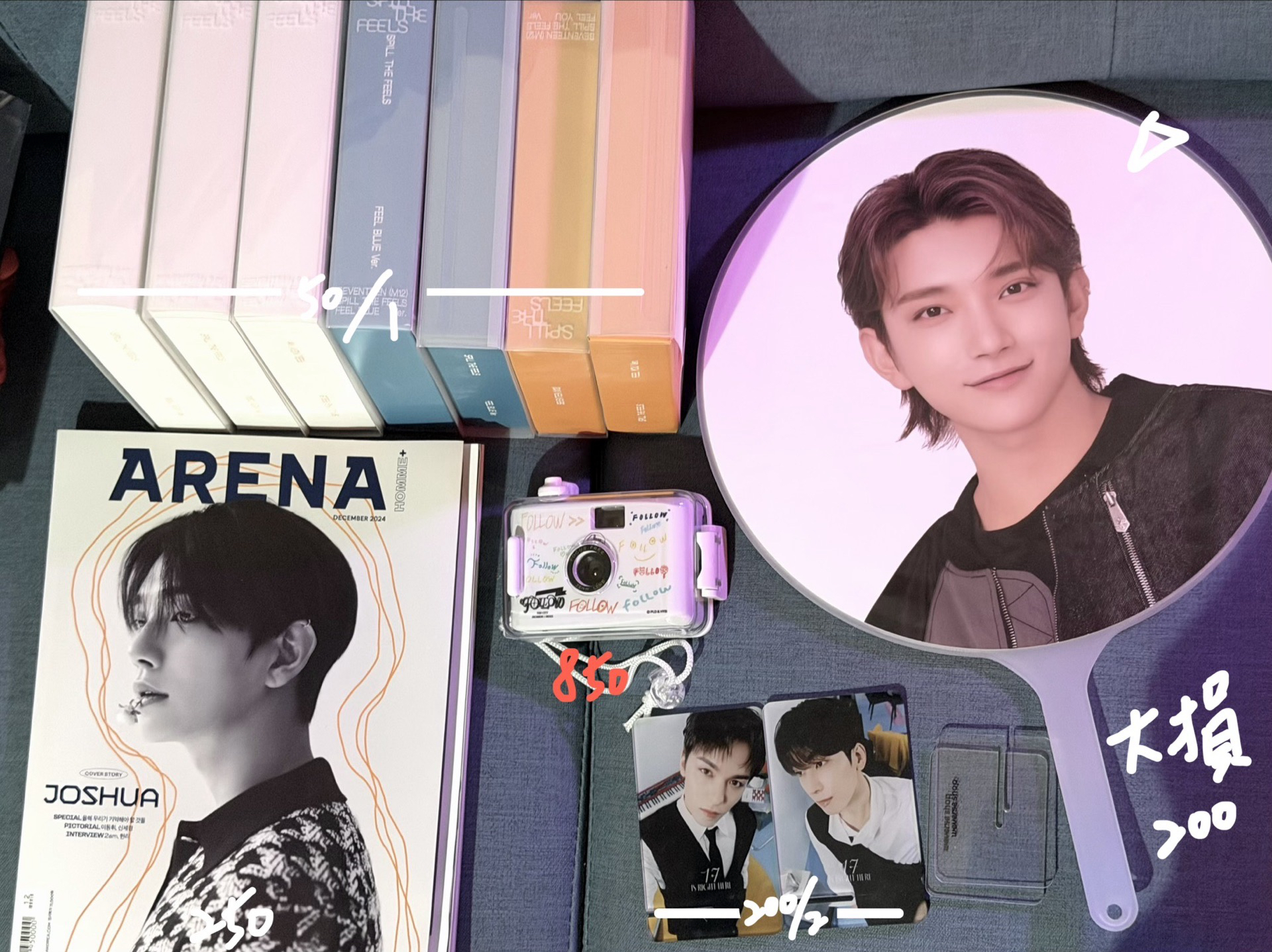 空專/秀雜誌/秀大扇/手寫款相機