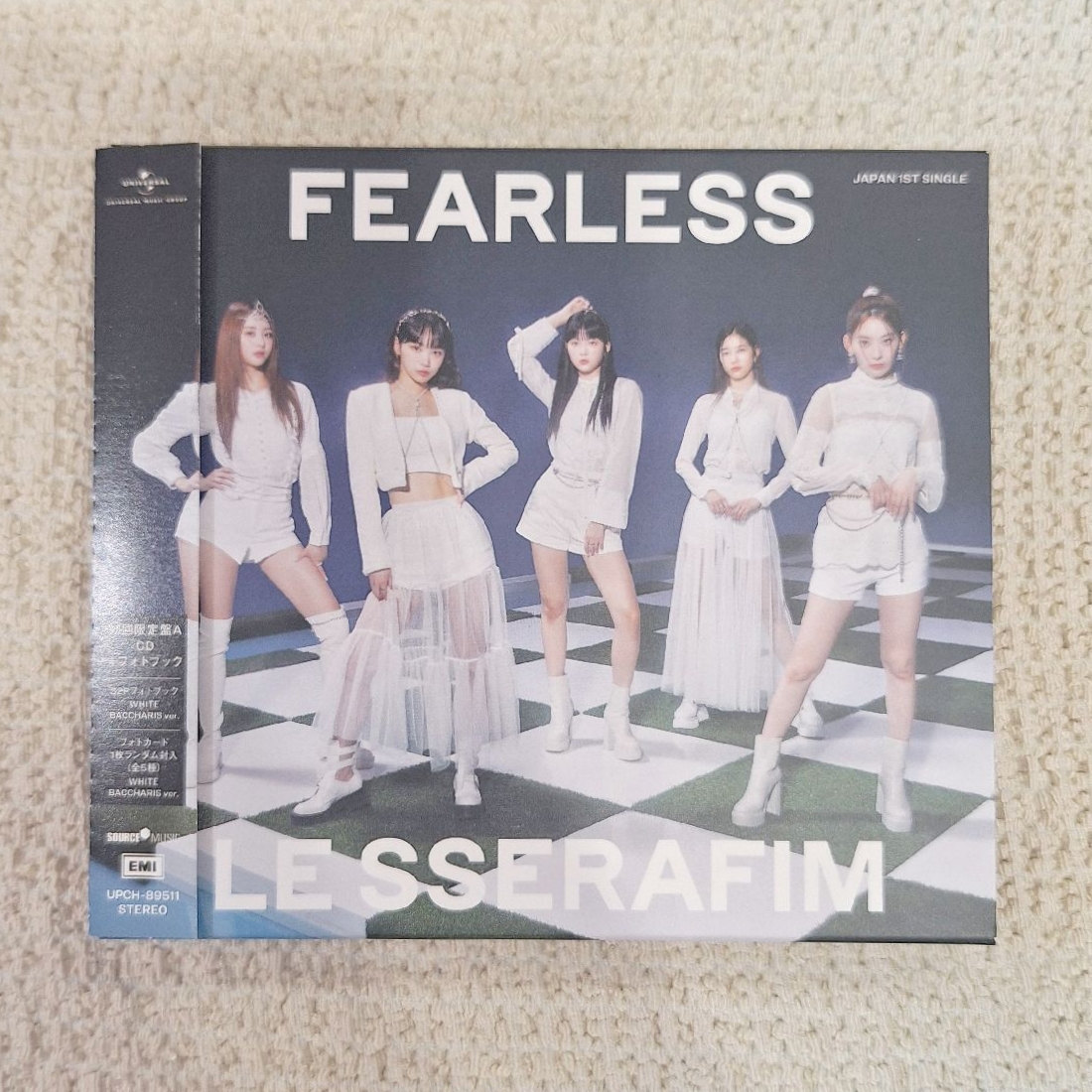 LE SSERAFIM｜FEARLESS 日專 初回限定盤A（空專）