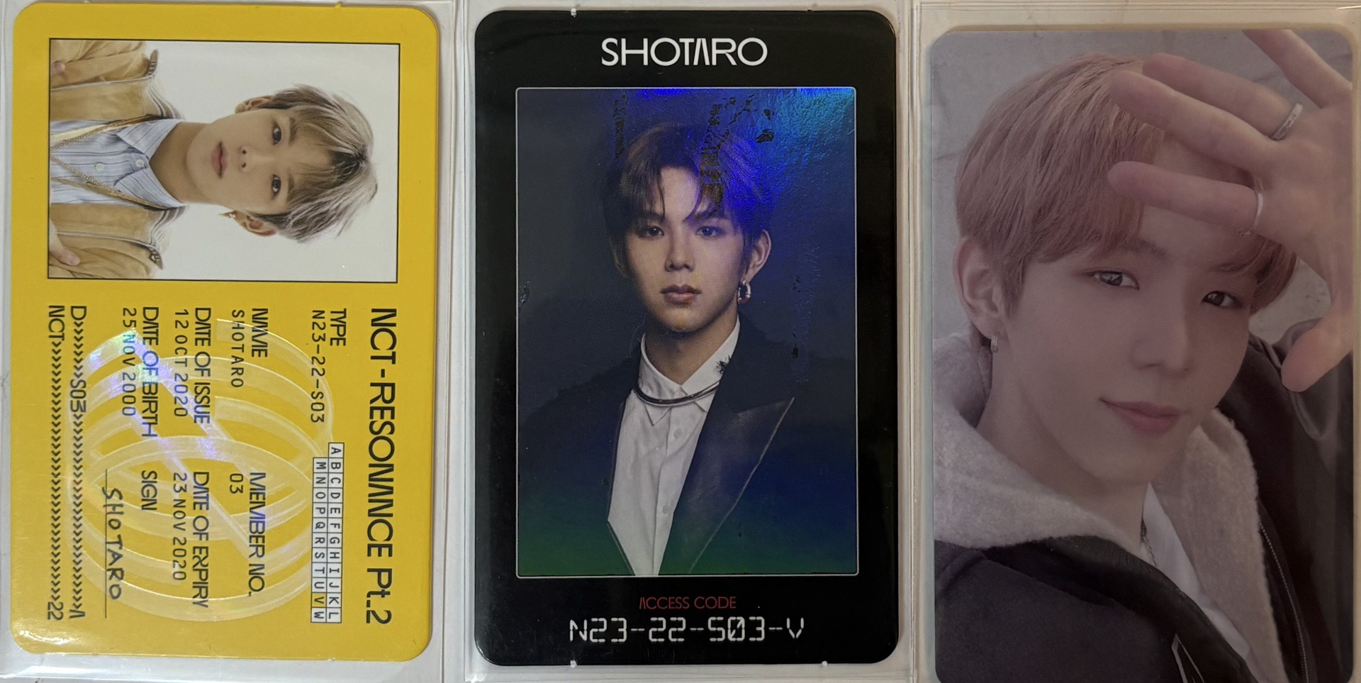 Shotaro | NCT時期小卡