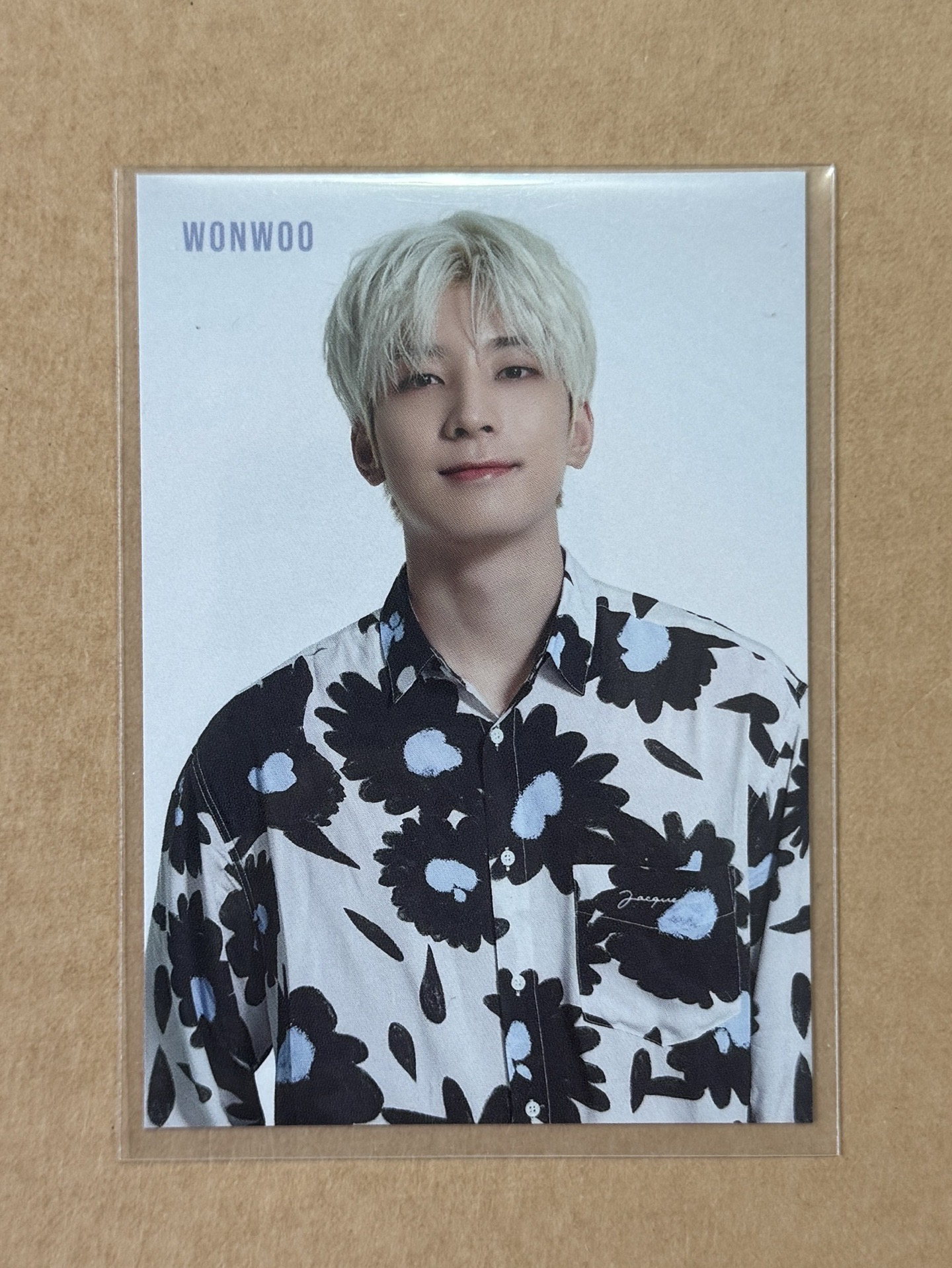 SEVENTEEN WONWOO全圓佑 咖啡卡 入場特典