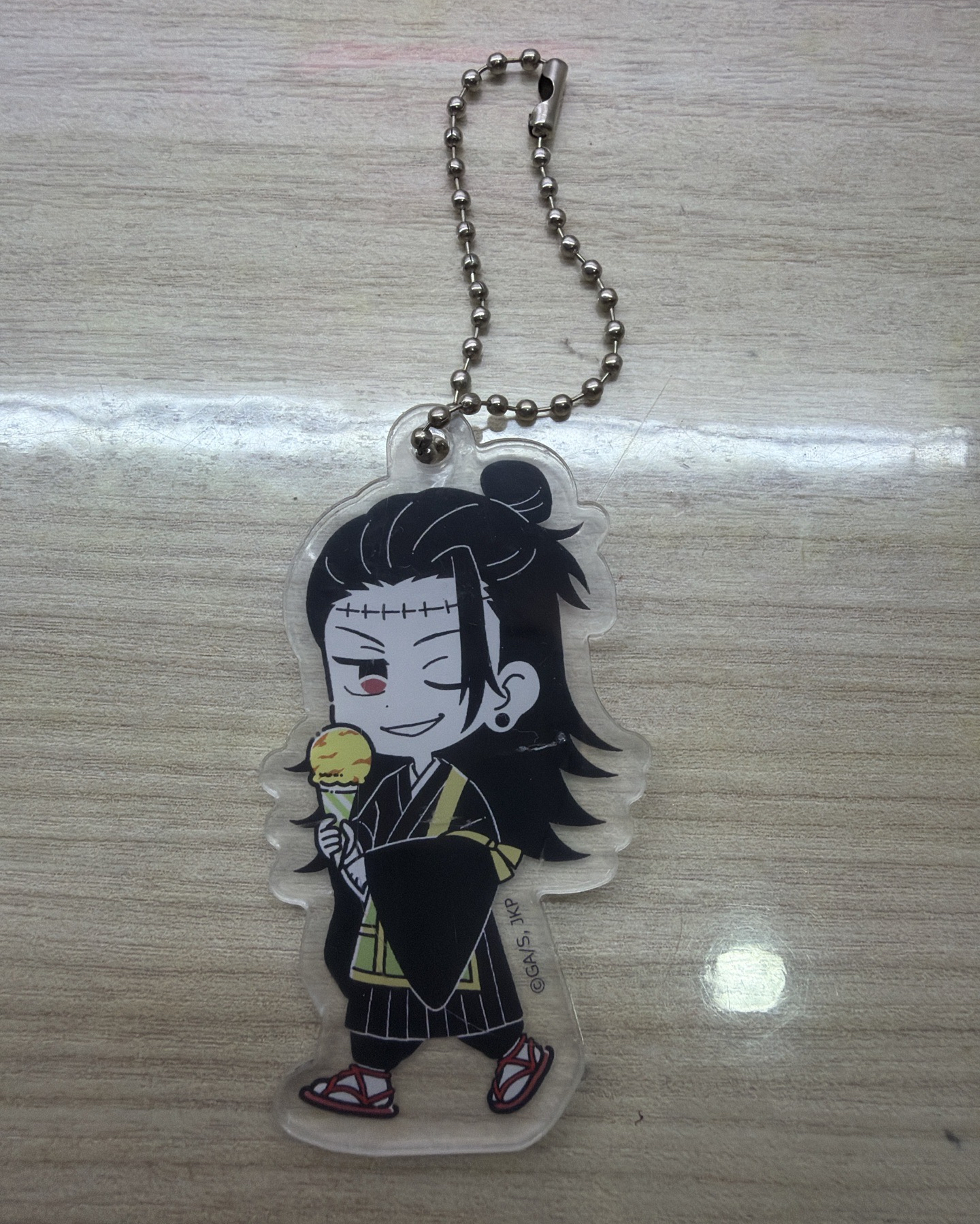 大創 夏油傑吊飾 冰淇淋