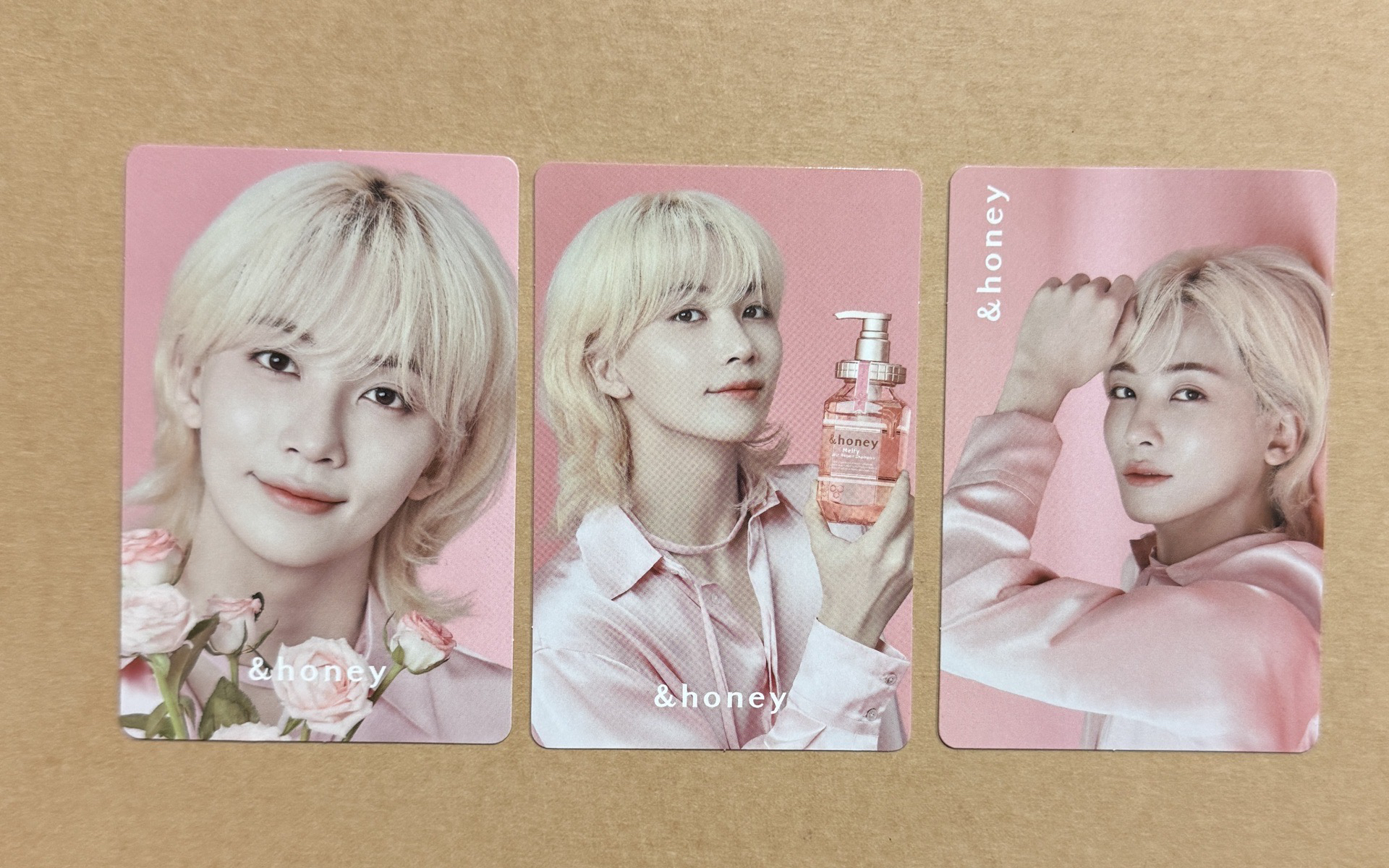 SEVENTEEN 尹淨漢 代言卡 &honey