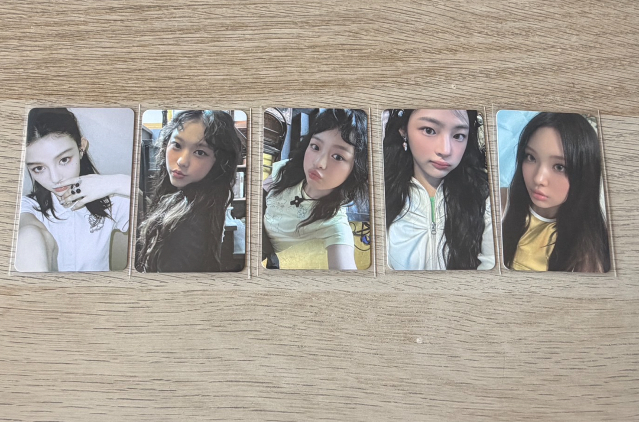 NEWJEANS 專輯卡