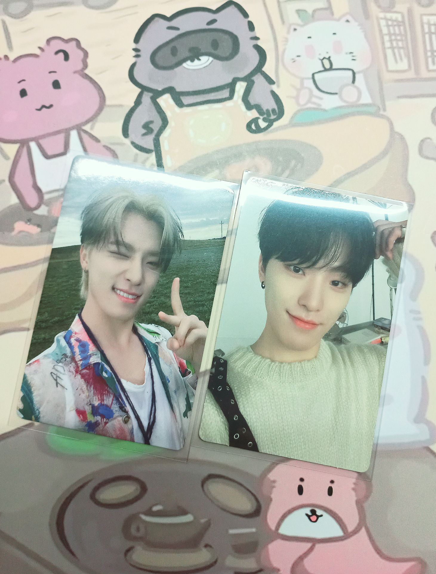 [餘左邊]Seventeen Dino mini 11 yzye簽售