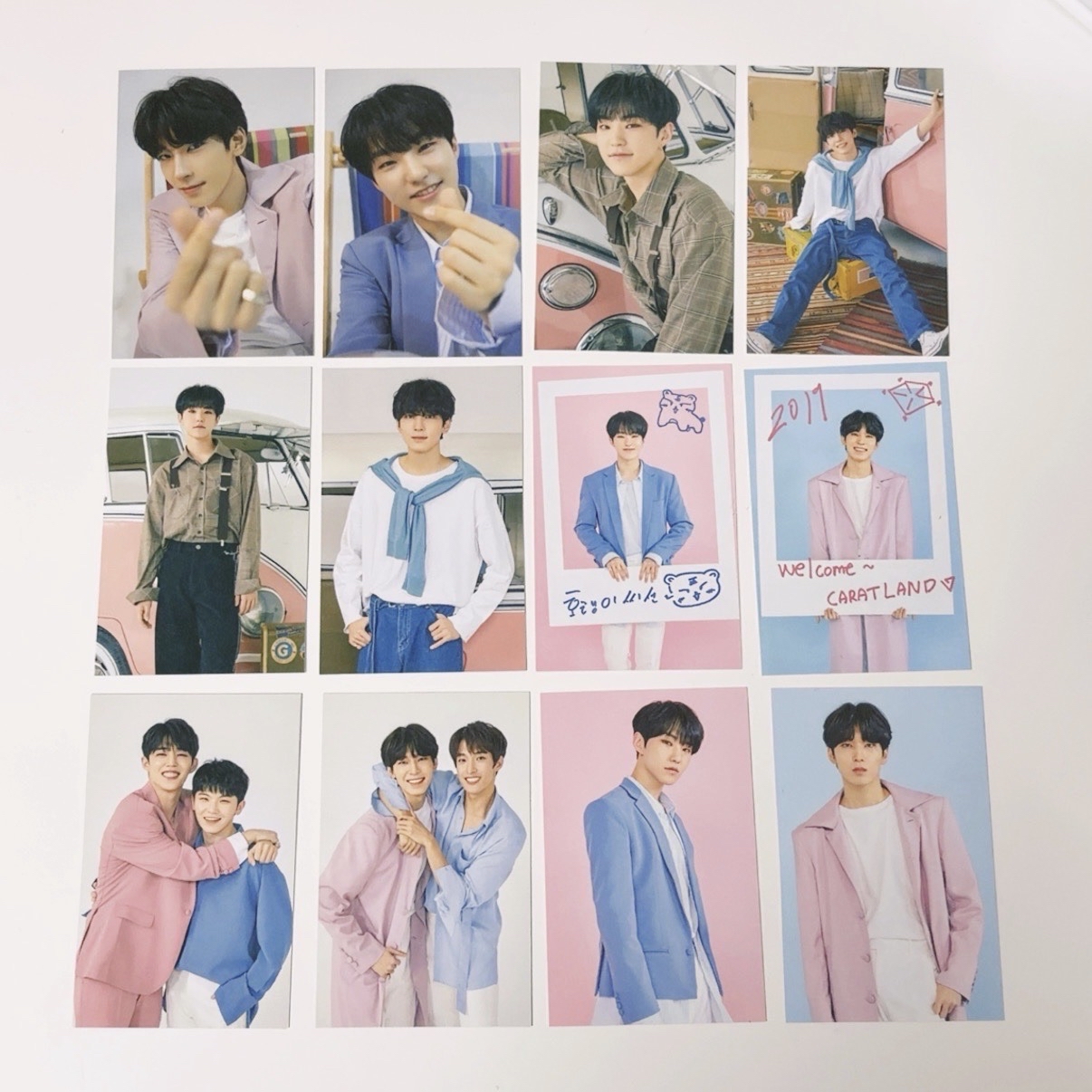 SEVENTEEN 全圓佑 權順榮 2019 克拉島 隨機卡 周邊卡 自拍卡