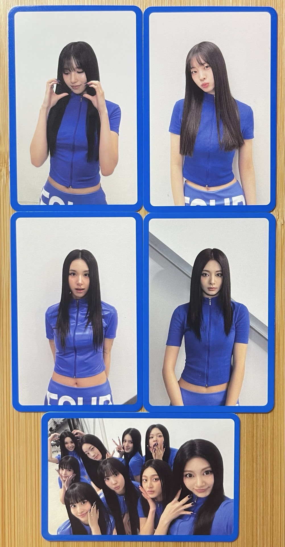 藍版預售禮 一套10張