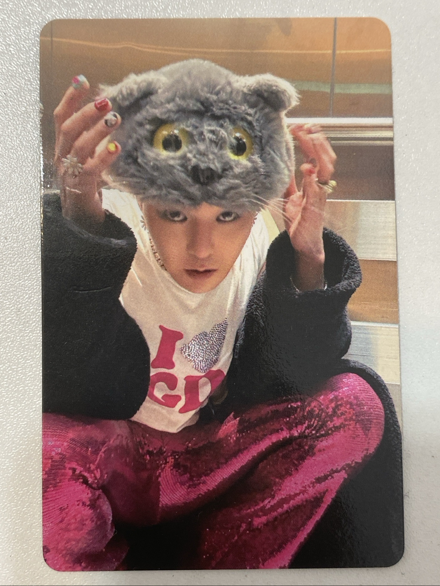 G-DRAGON 展覽會員卡 貓咪卡（喵喵喵