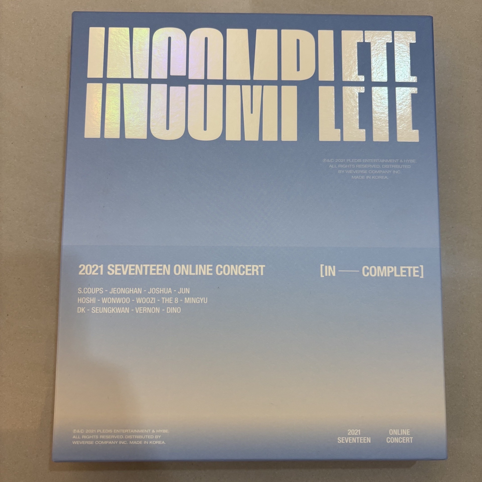 incomplete dvd