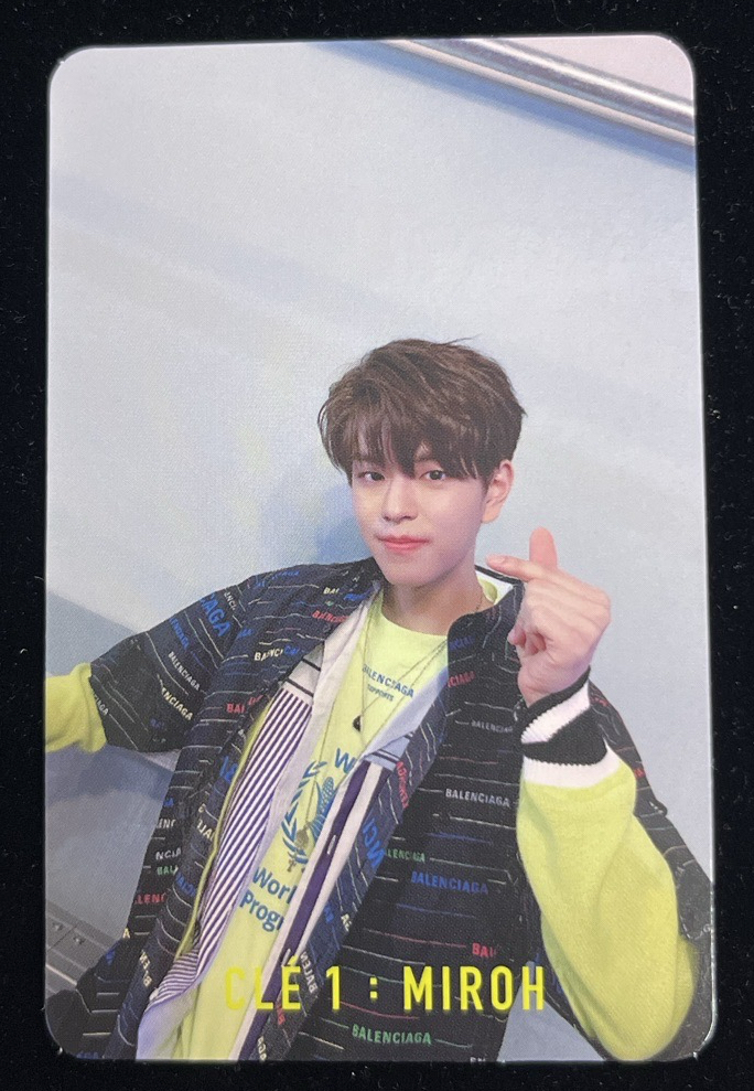 《Clé 1 : MIROH》昇玟專輯卡 