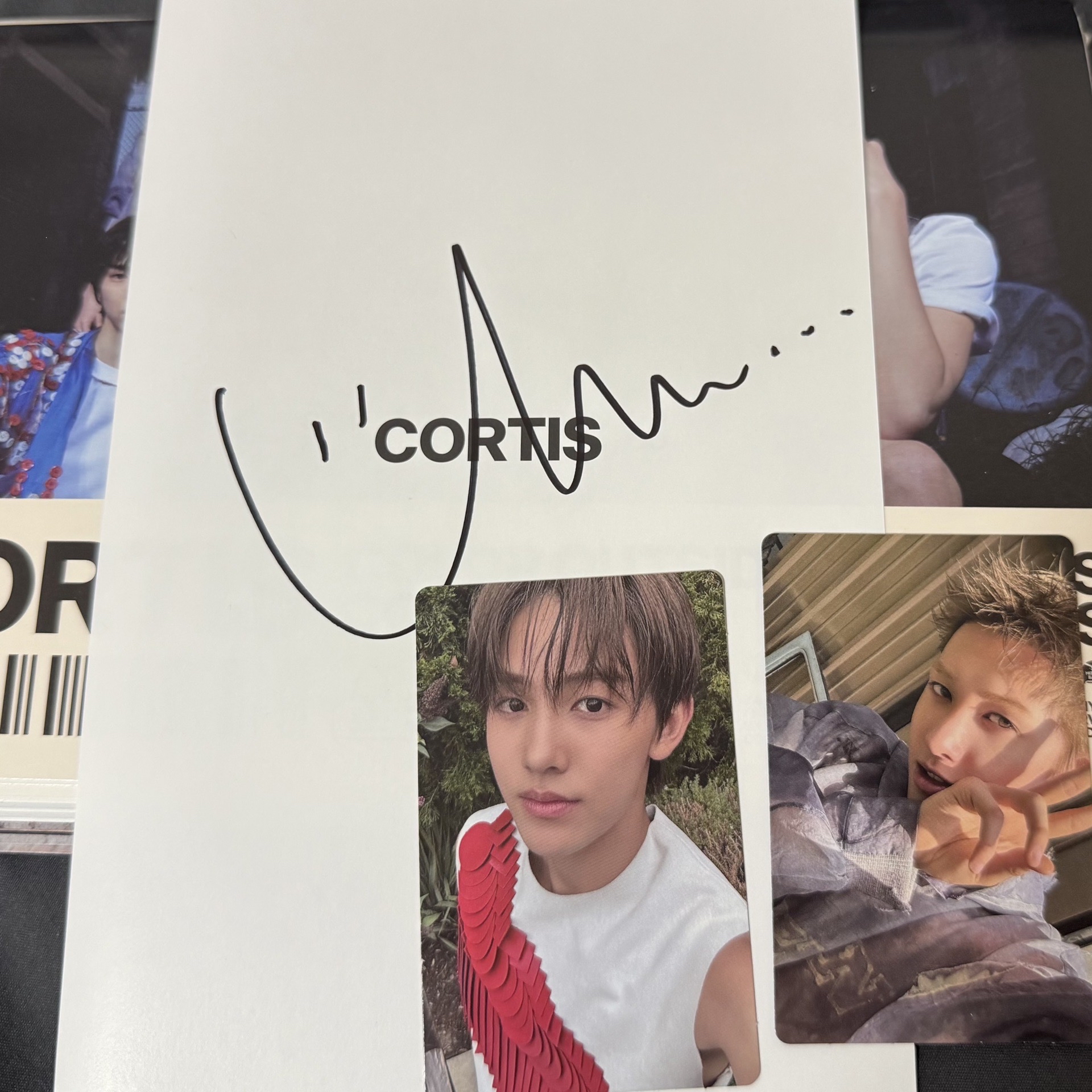 Cortis美網親簽