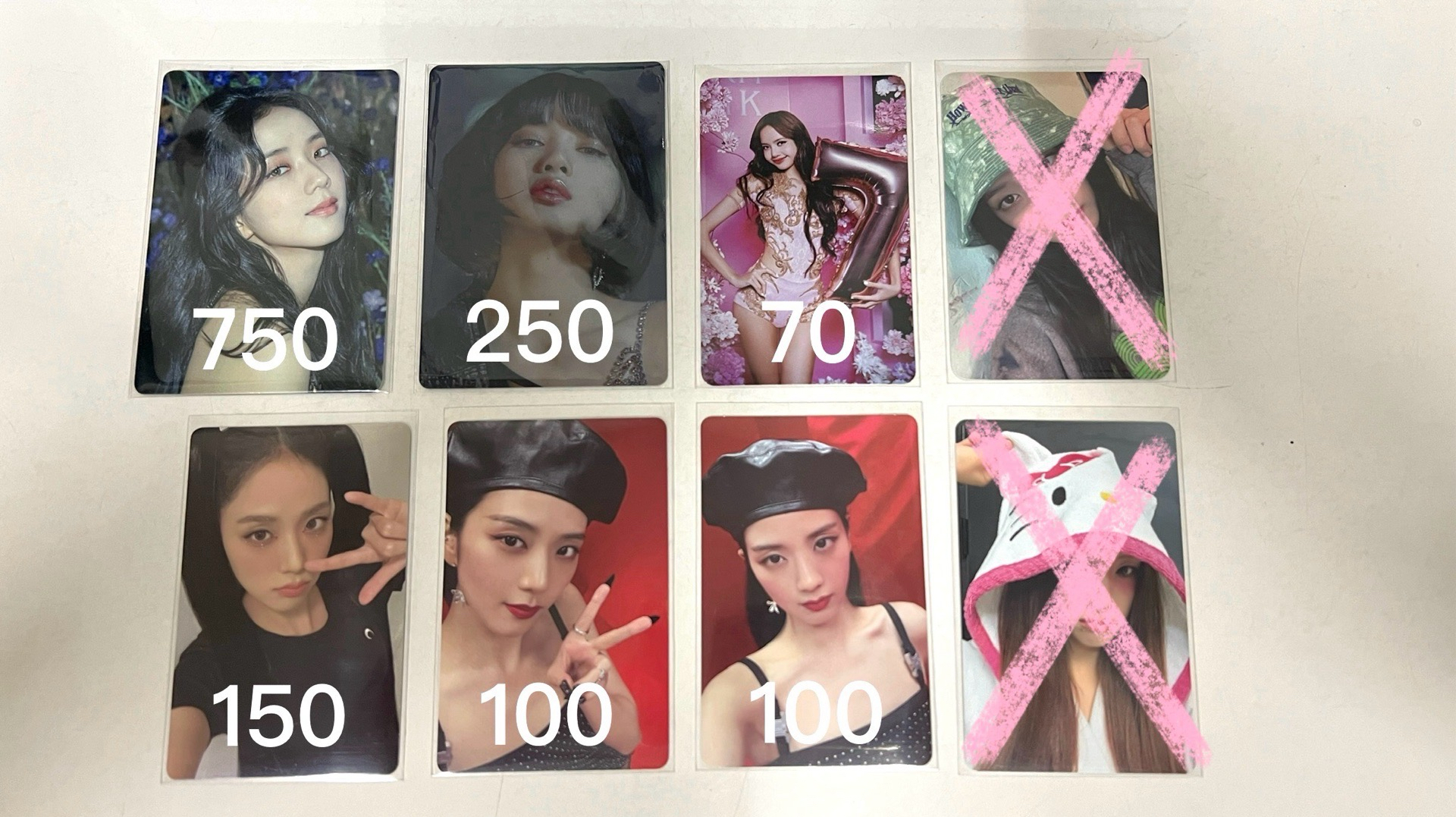 BLACKPINK 小卡周邊