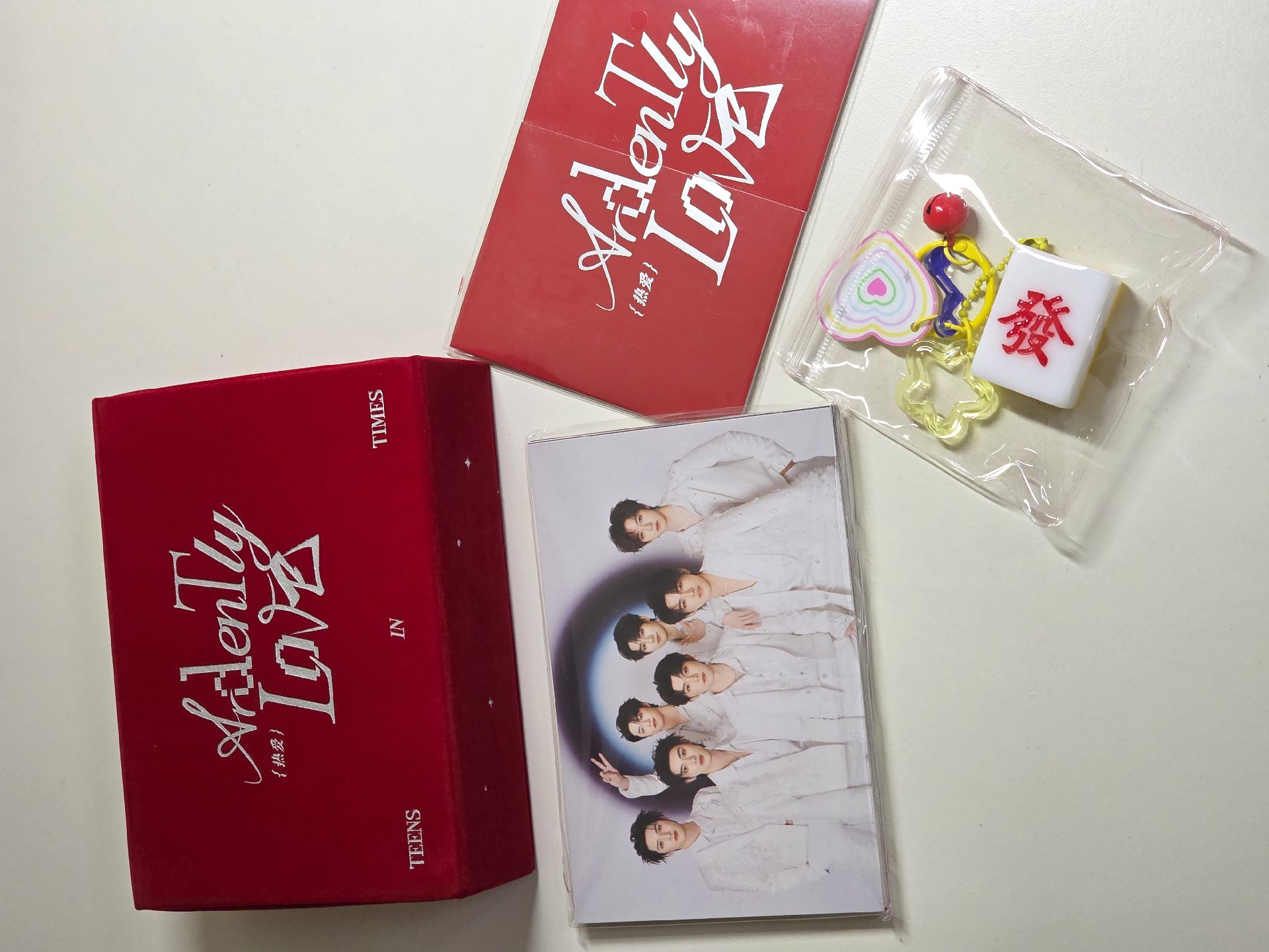 張真源 | 熱愛 特典卡+盒與內容物（無小卡）