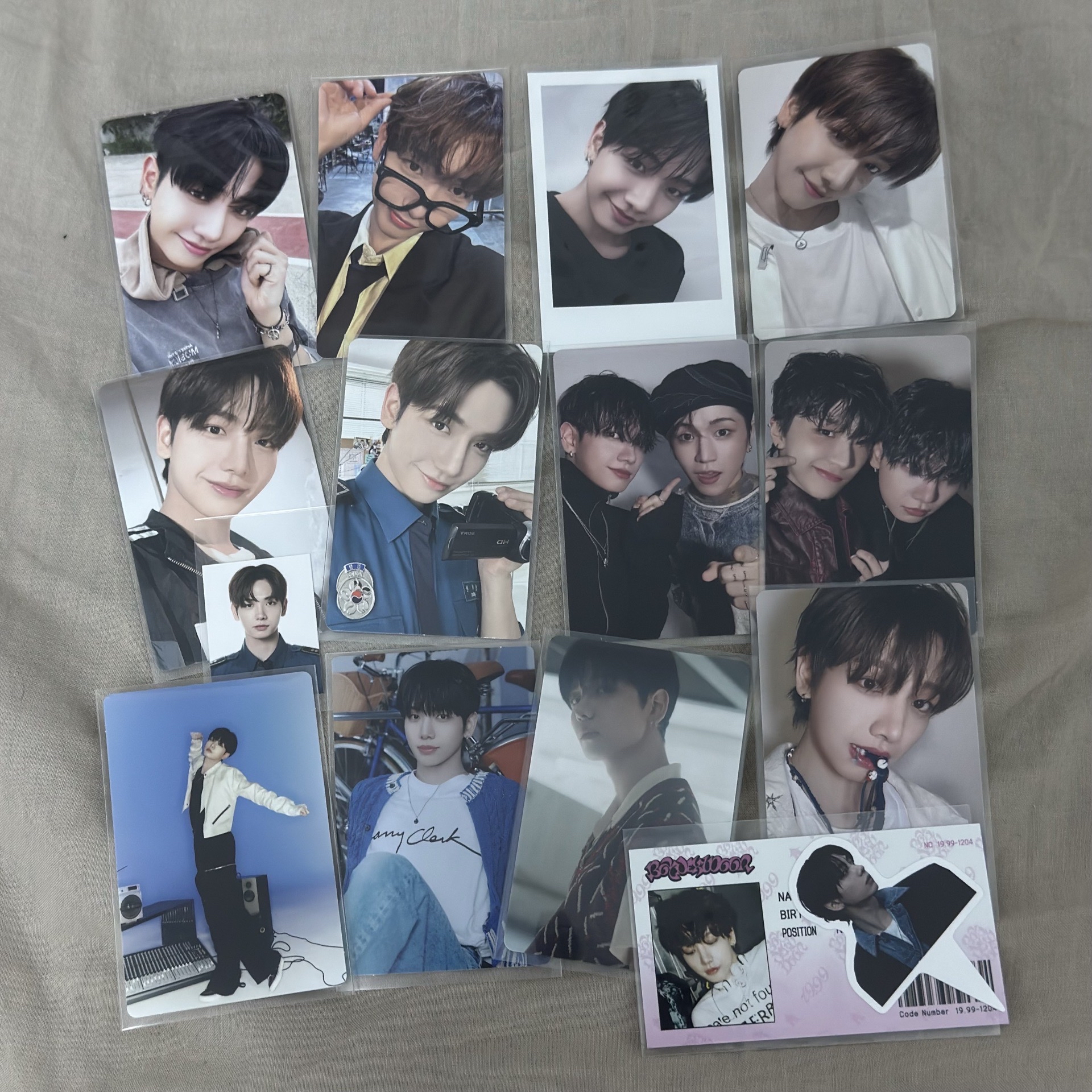 明宰鉉 小盤 （+韓安粽卡3）