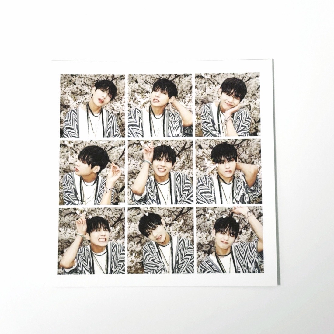 BTS V 花樣年華 九格卡