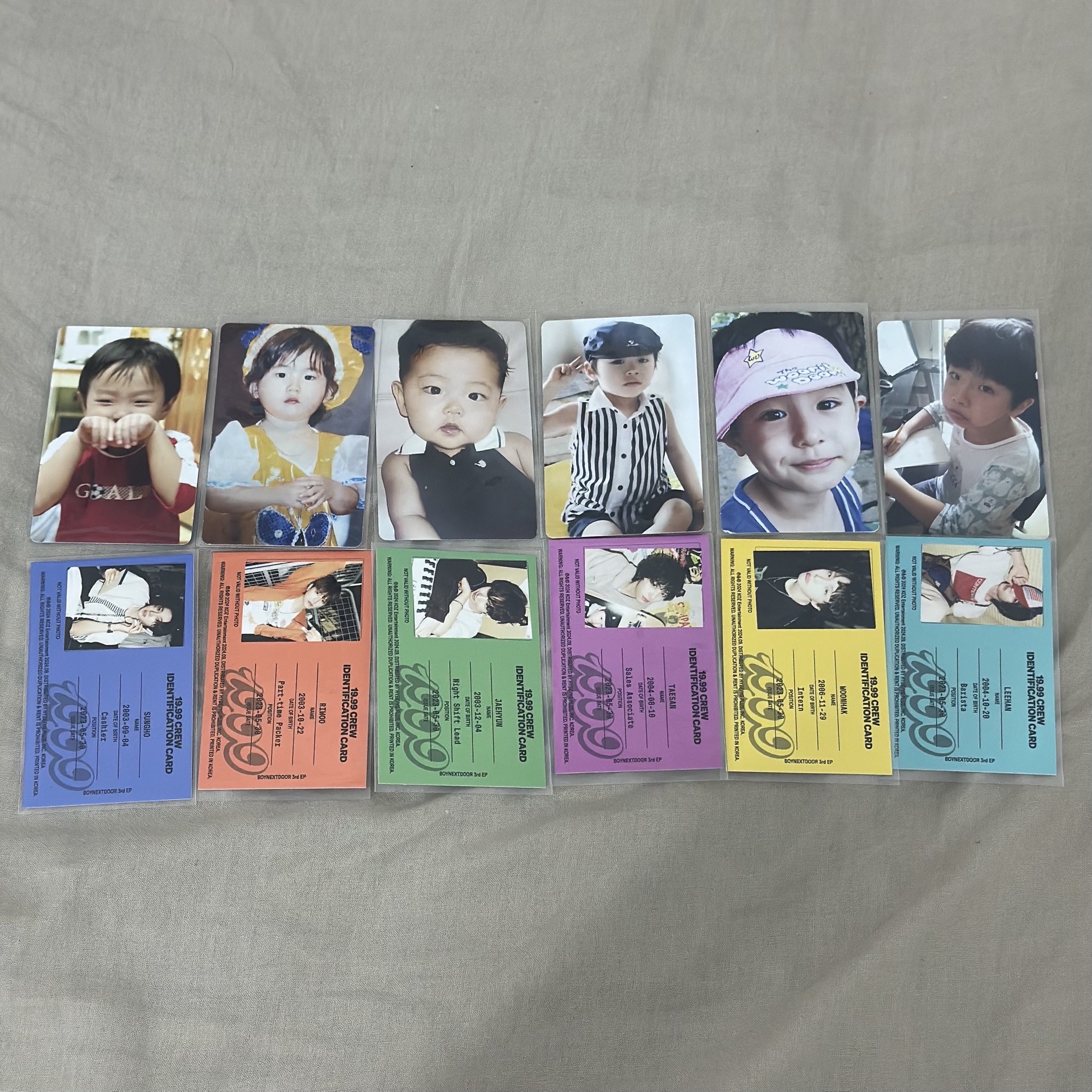 19.99寶寶卡+ID卡一套❤️