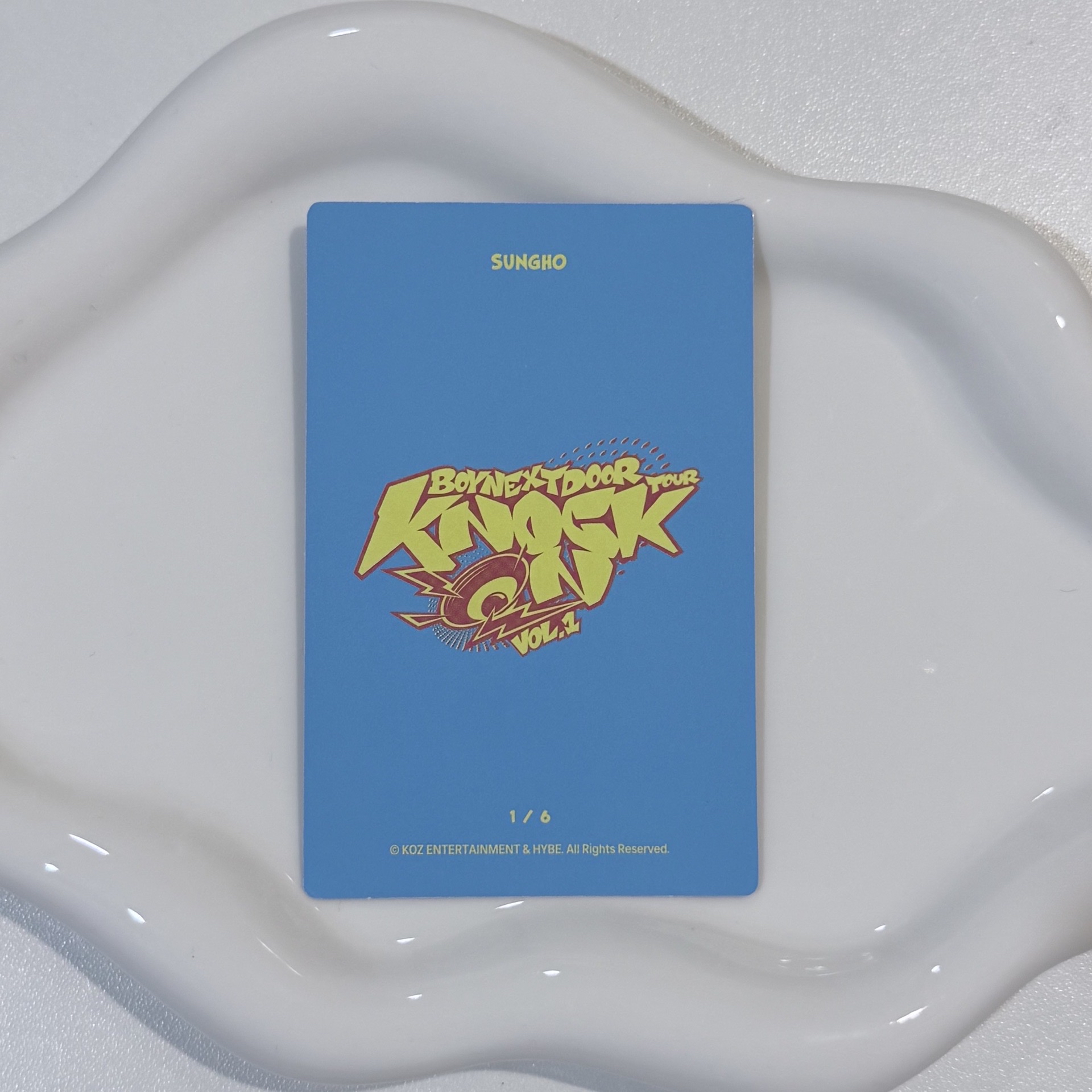KNOCK ON Vol.1 仁川 隨機卡 成淏 Sungho