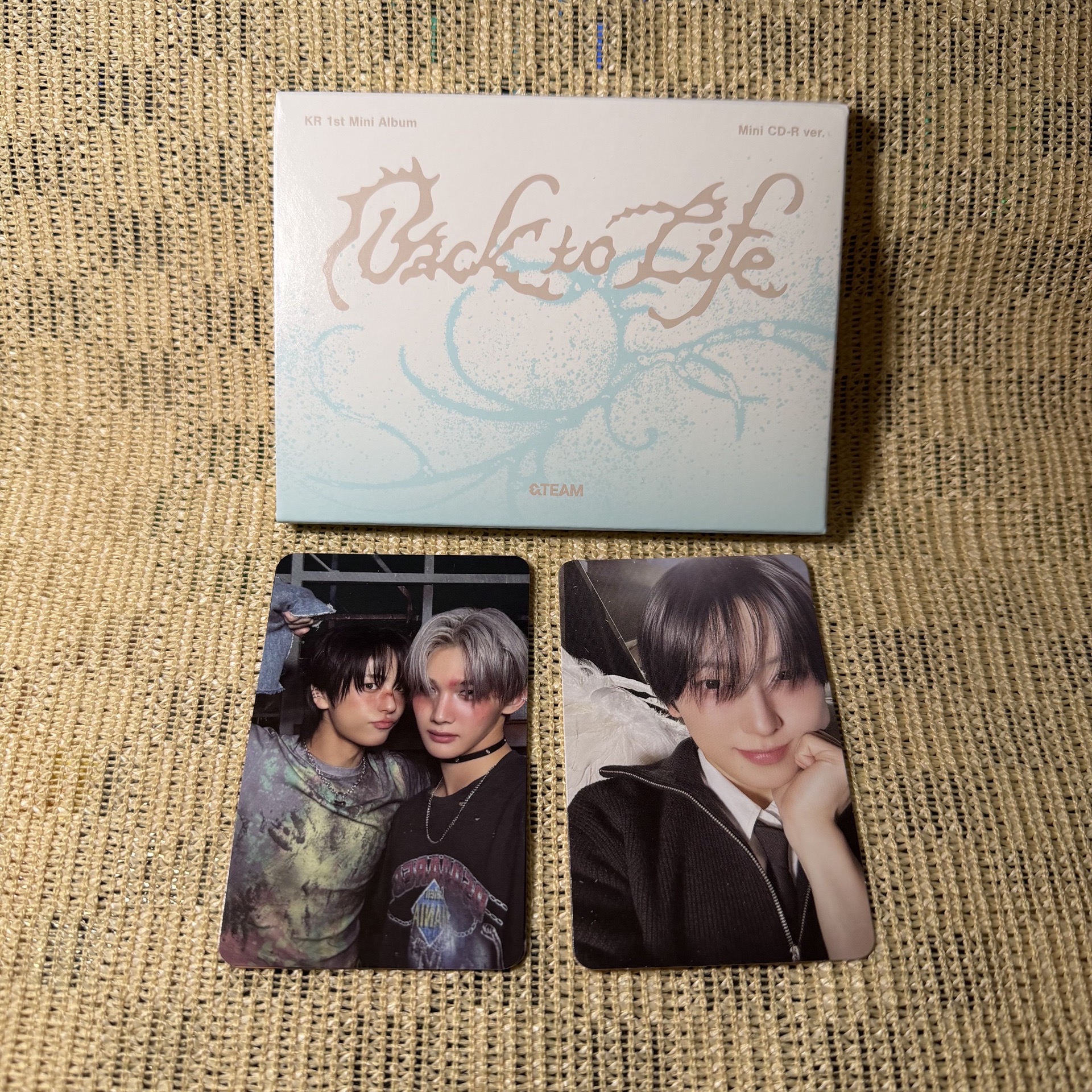 &team：Back to life/Photocard Ver.-全專 配置如圖