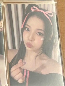 NMIXX簽售卡 絲帶圭