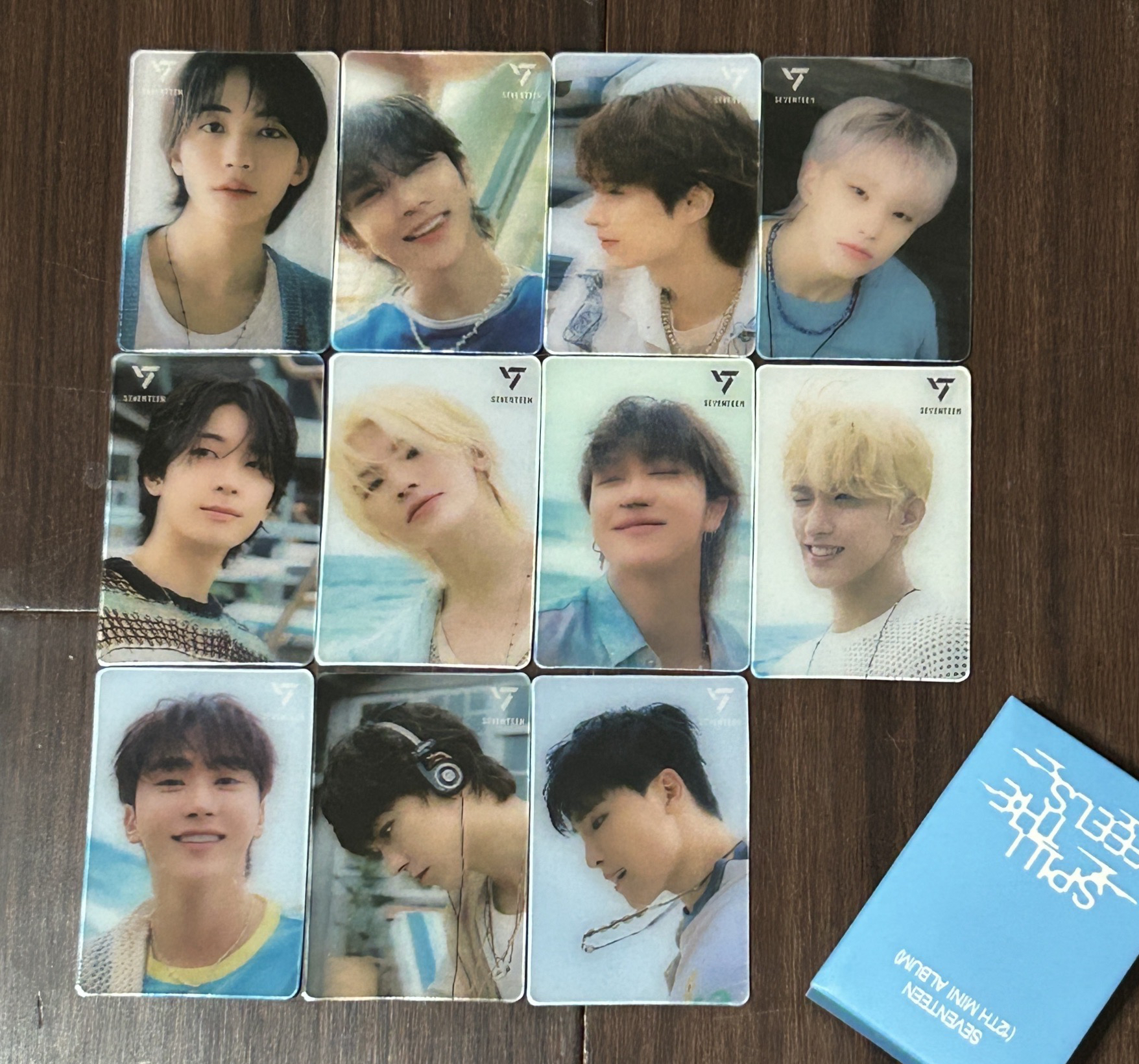 SEVENTEEN SPILL THE FEELS 3D變化卡