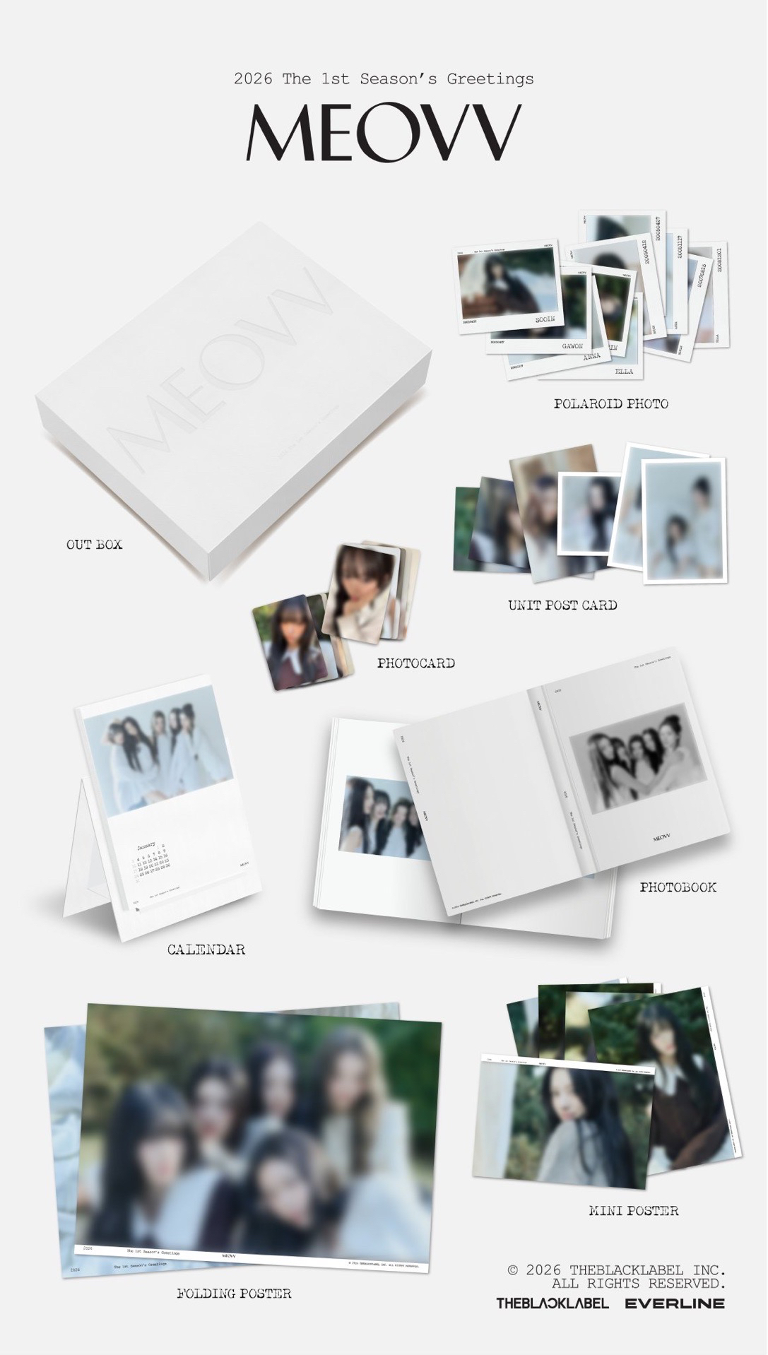 現貨｜meovv年曆