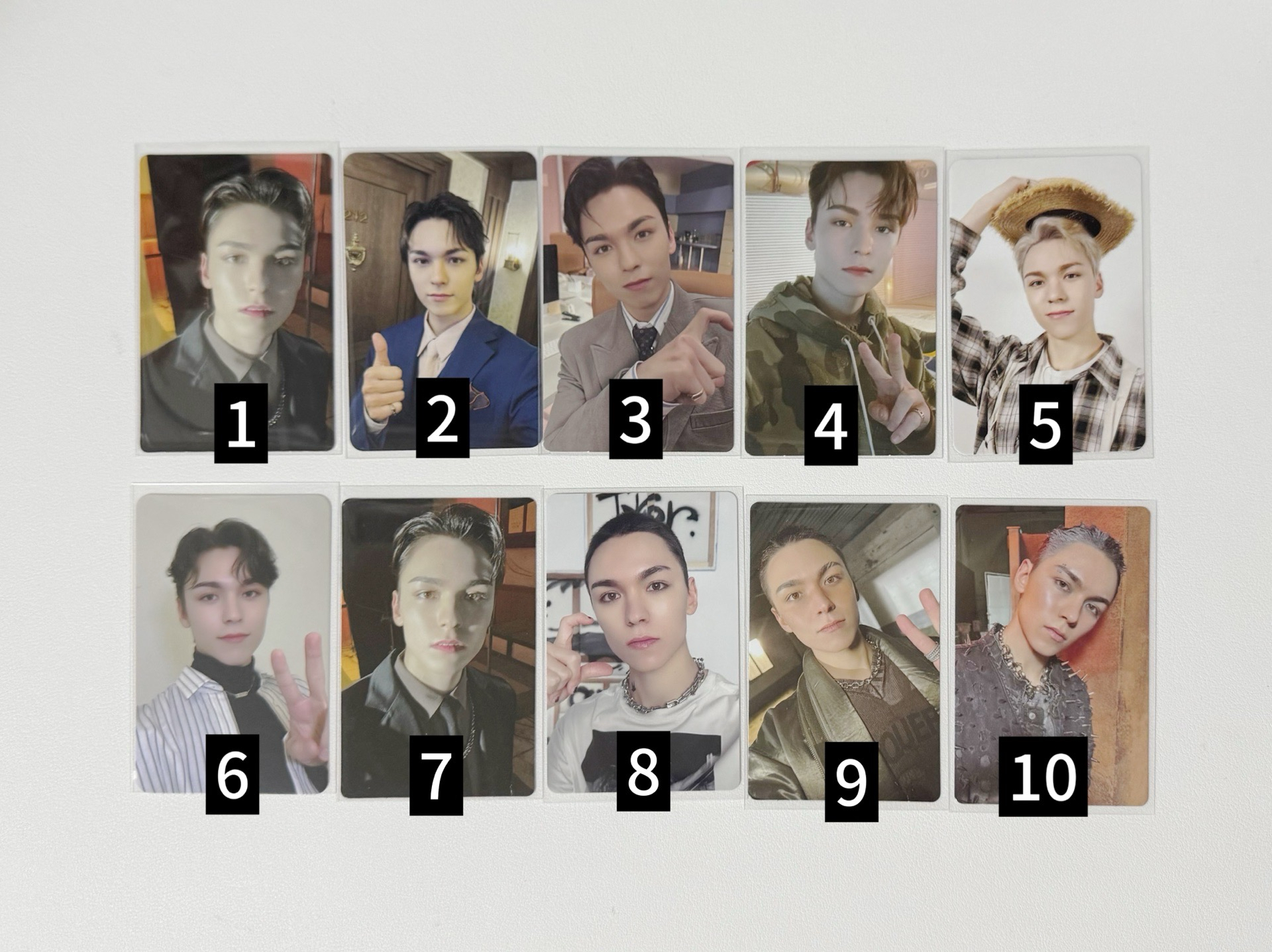 SEVENTEEN｜崔瀚率 Vernon 小卡