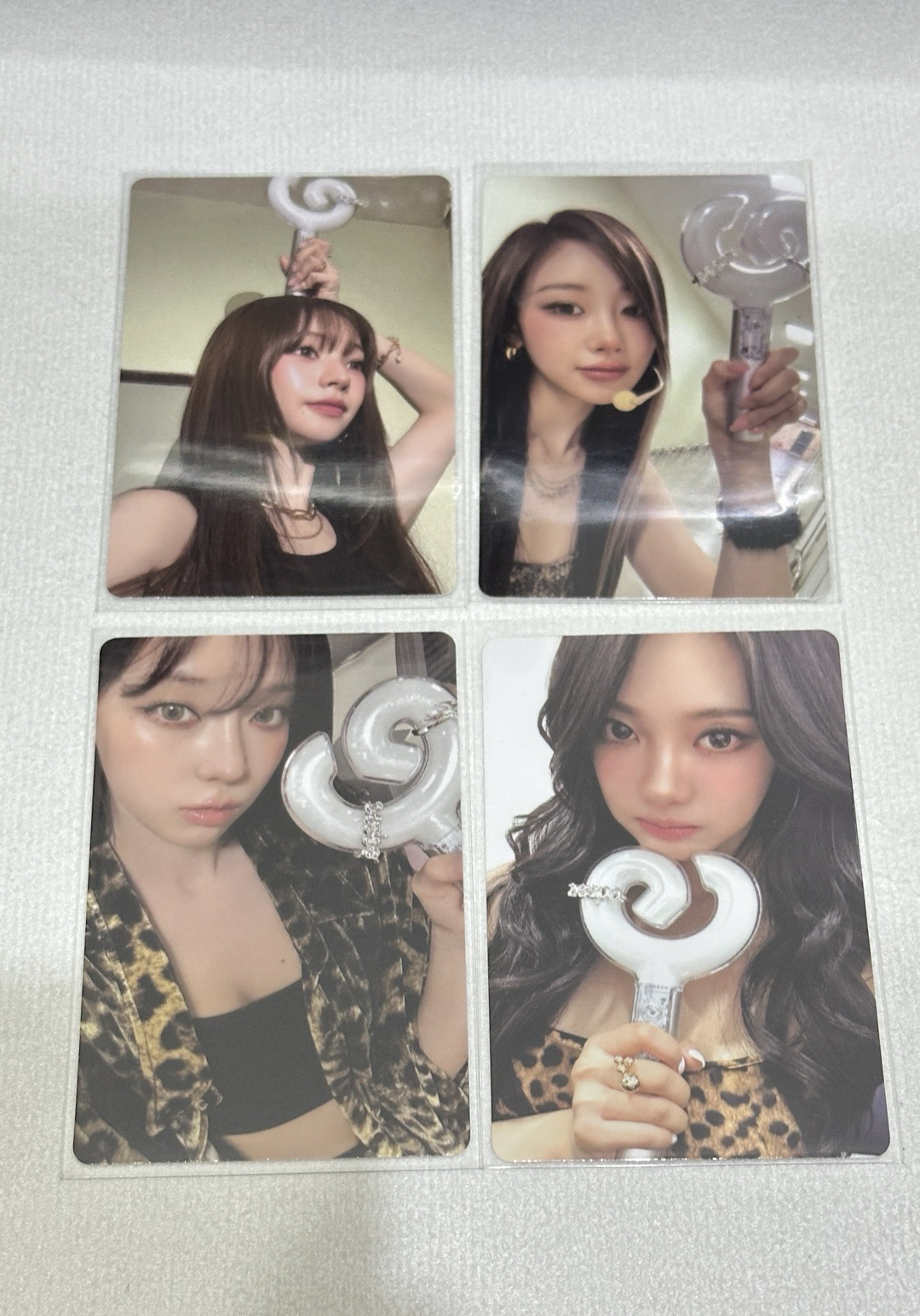 aespa 二代手燈小卡一套4張