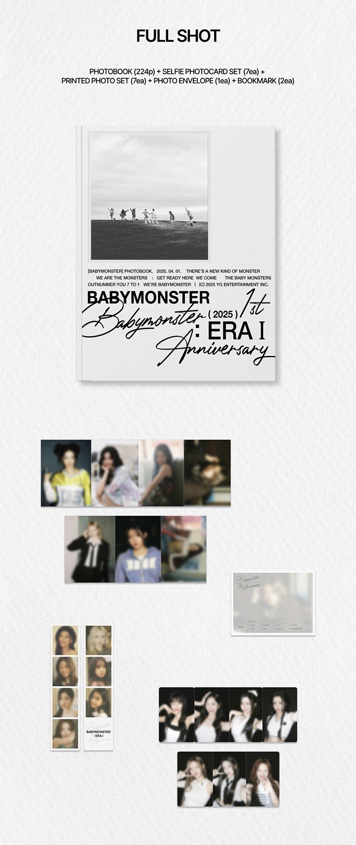 BABYMONSTER 一周年寫真(全新未拆無特典)