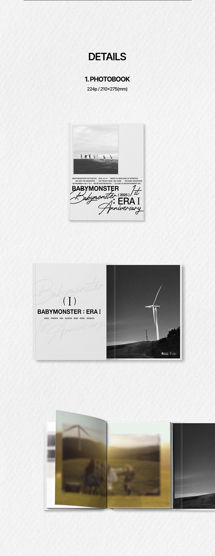 BABYMONSTER 一周年寫真(全新未拆無特典)