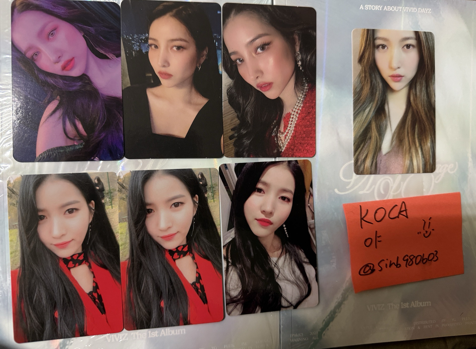 GFRIEND SOWON 女友時期專卡