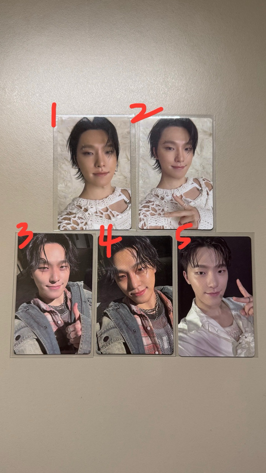 Seventeen 迷 12 正五 Dino 燦 小卡