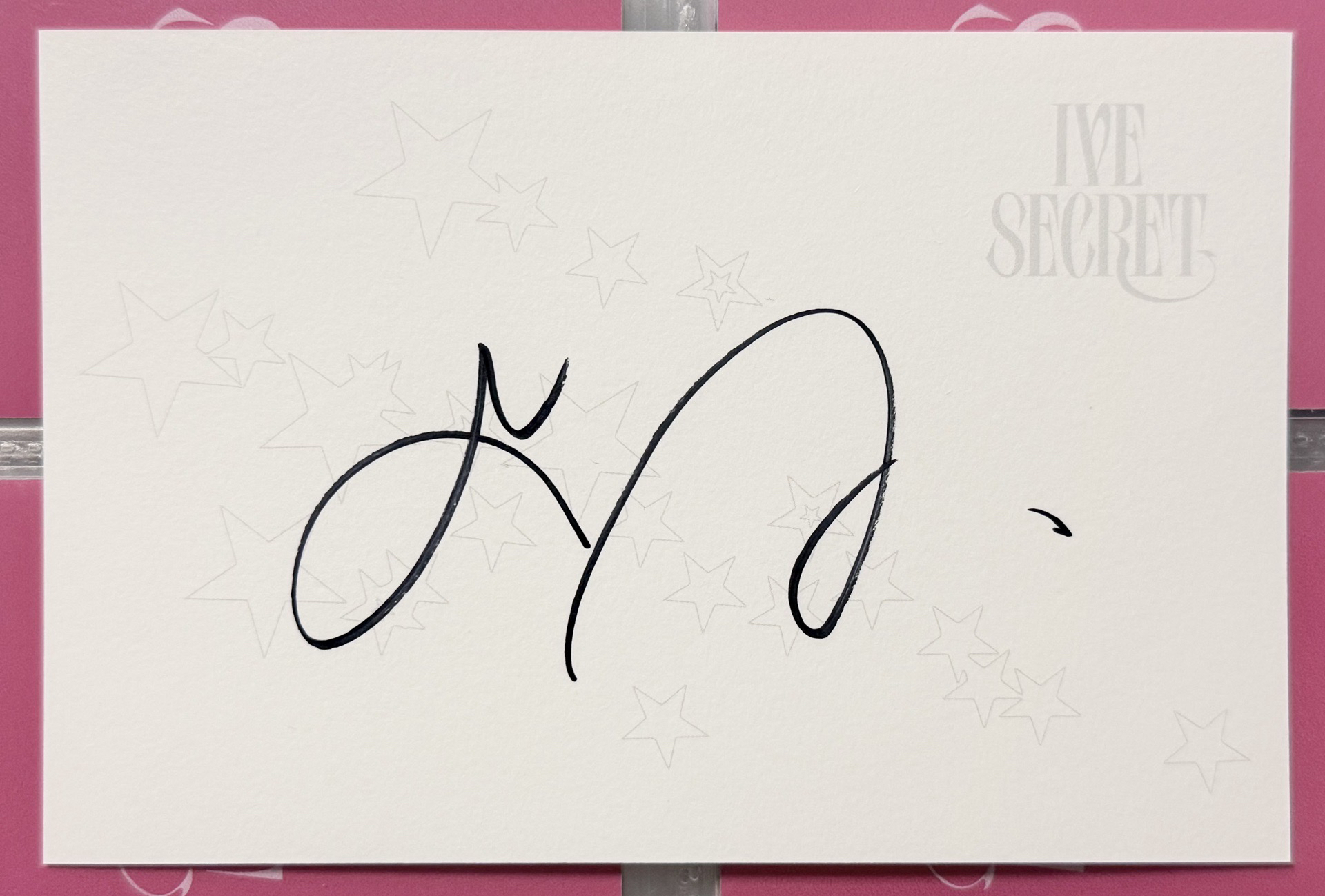 美網怜親簽明信片