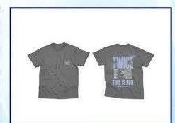 TWICE演唱會同款 灰T L號