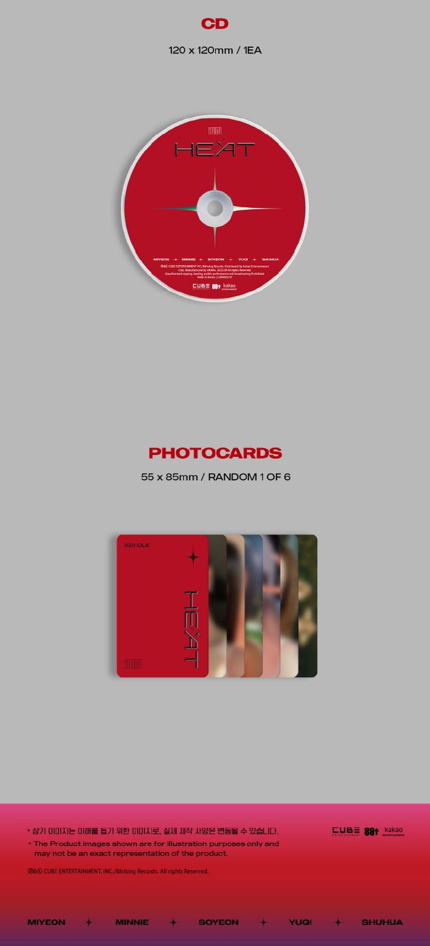 單封版 專輯配置