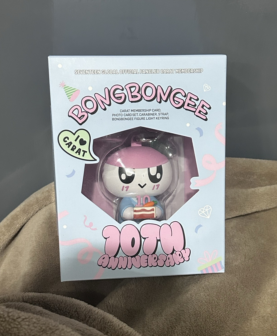 🌼Svt 十週年蹦蹦禮盒 吊飾 （無小卡）