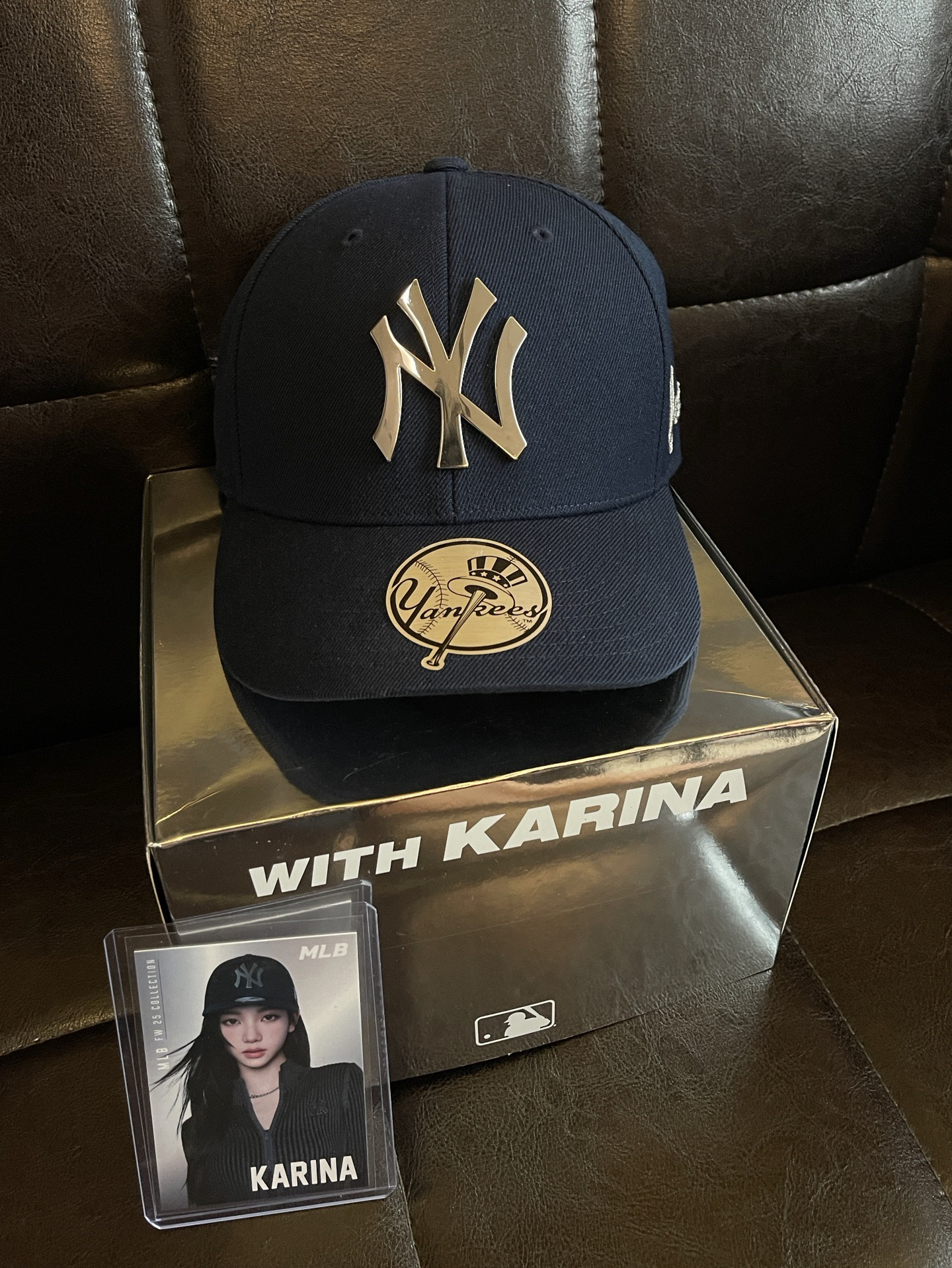 MLB Karina 洋基聯名棒球帽