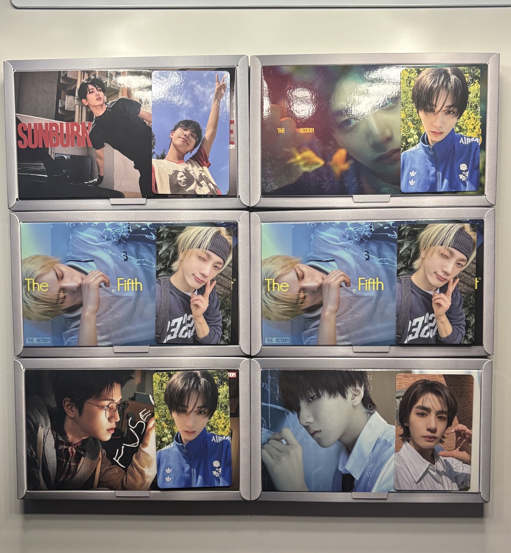 BOYNEXTDOOR The Action 已拆單封全專