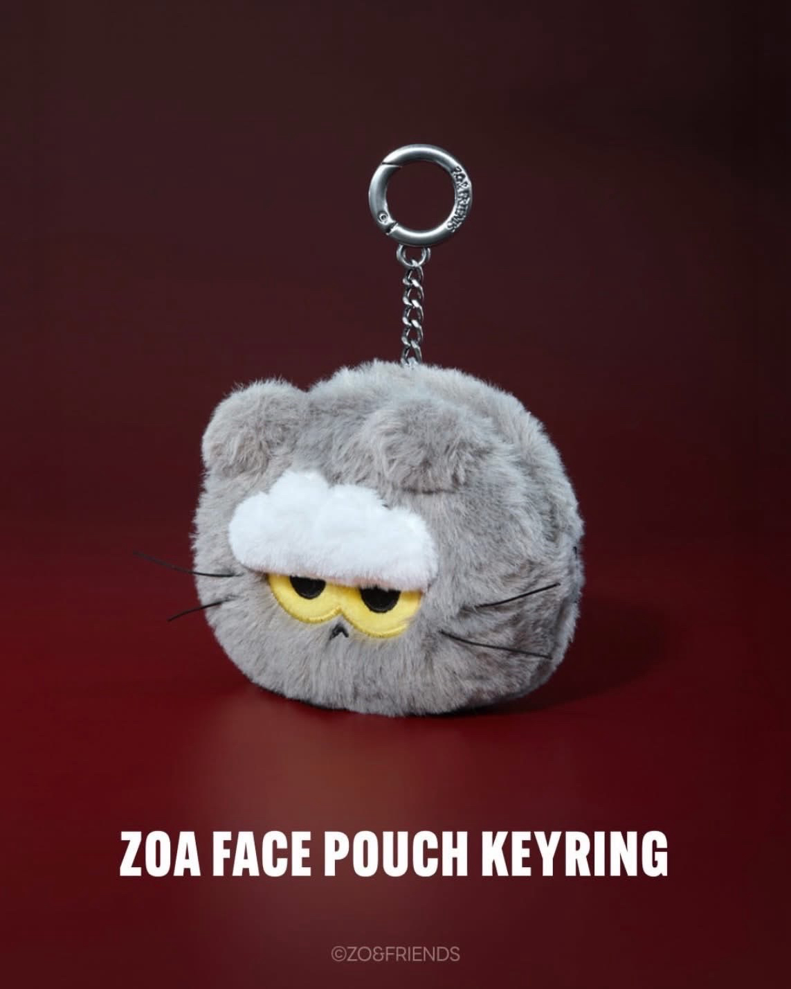G-DRAGONZO&FRIENDS背包袋子】ZOA Face Pouch Keyring - KOCA小卡